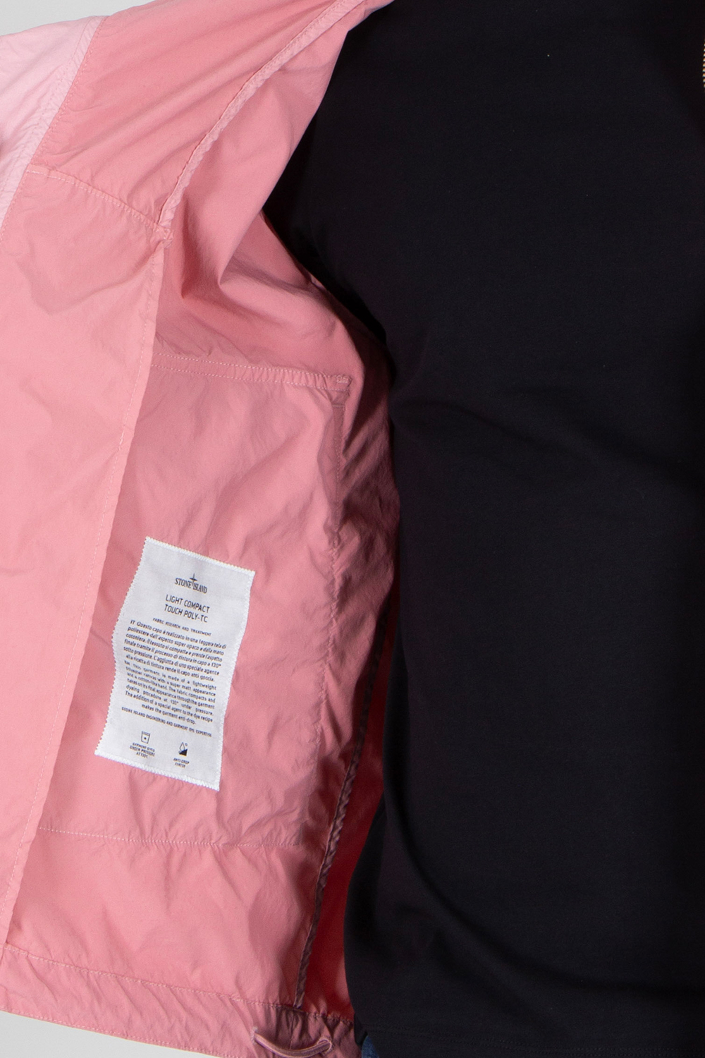 STONE ISLAND Regular Fit Light Compact Touch Poly-TC Jacket