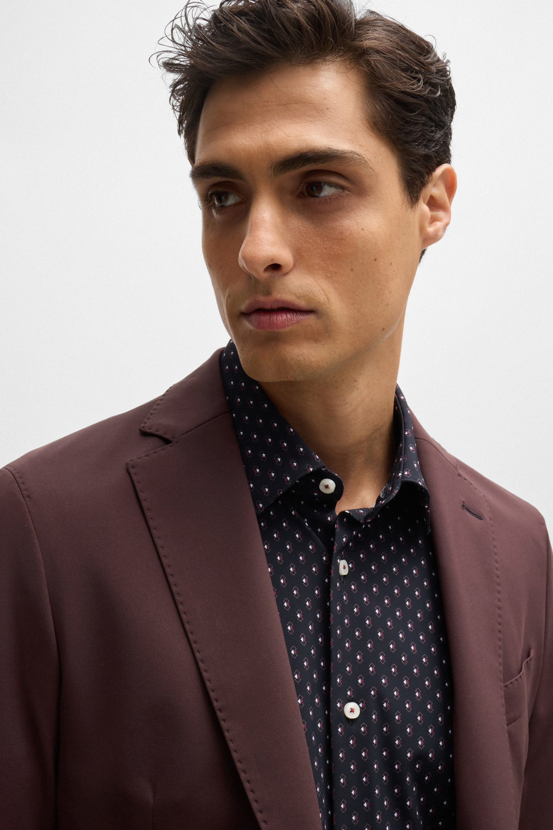 BOSS Slim Fit Performance-Stretch Jersey Jacket P-Hanry BOSS Slim Fit Performance-Stretch Jersey Jacket P-Hanry