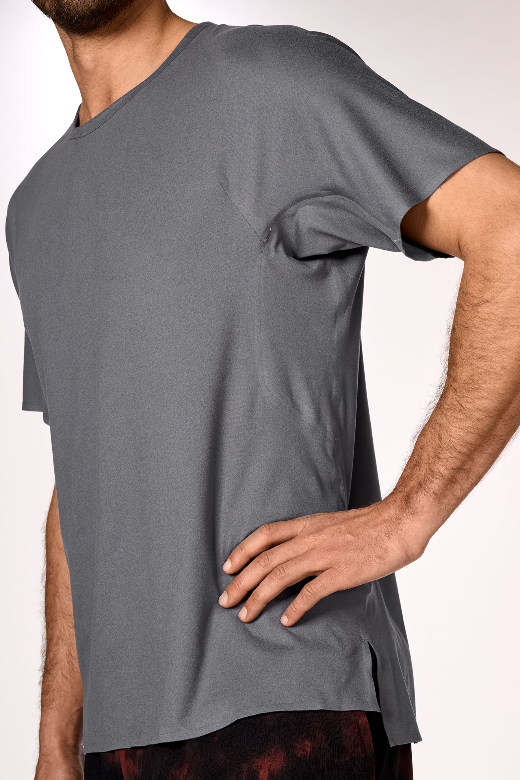 T-shirt, Ärmel, Erwachsener, Mann, Person