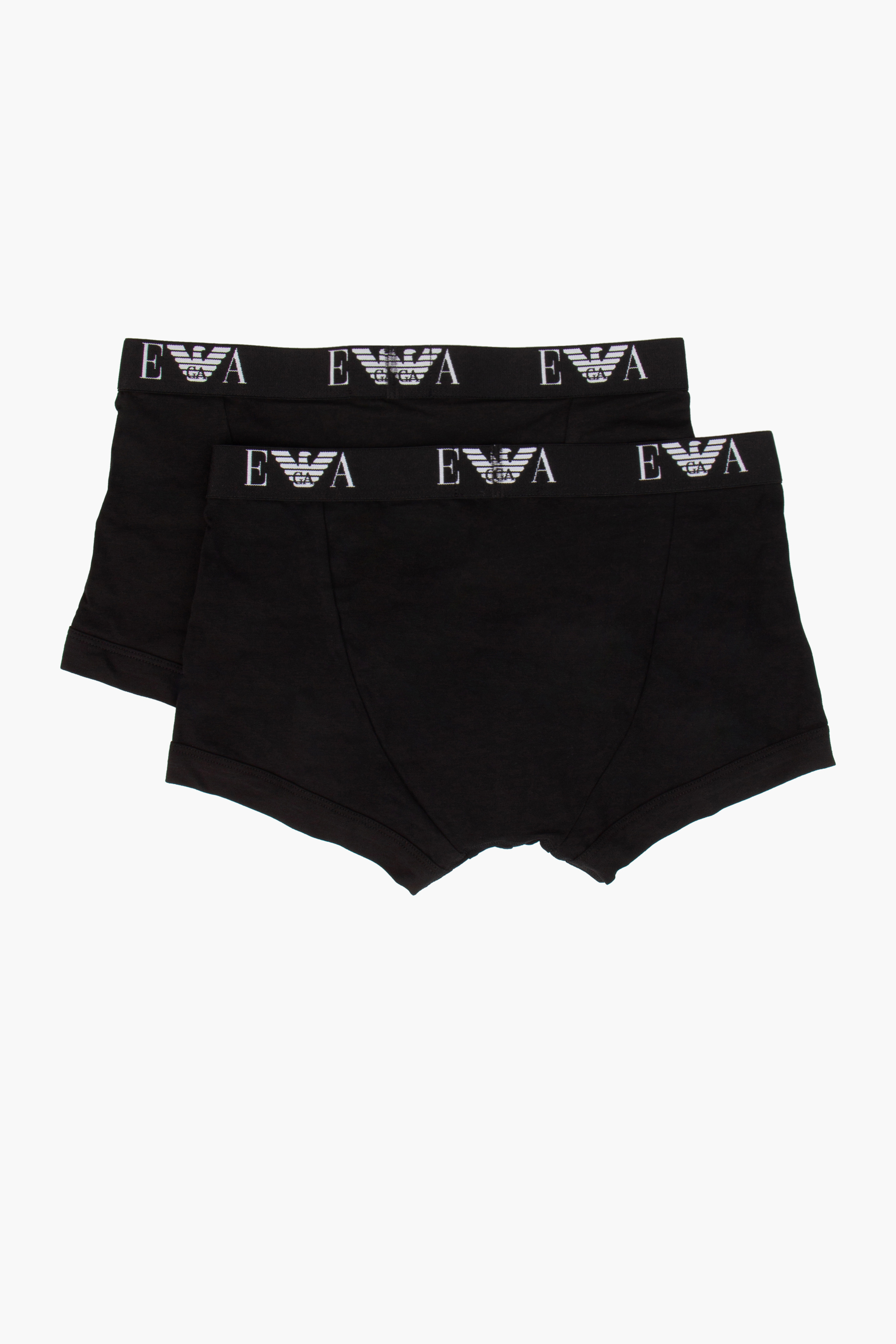 EMPORIO ARMANI 2-Pack Cotton Stretch Jersey Trunks