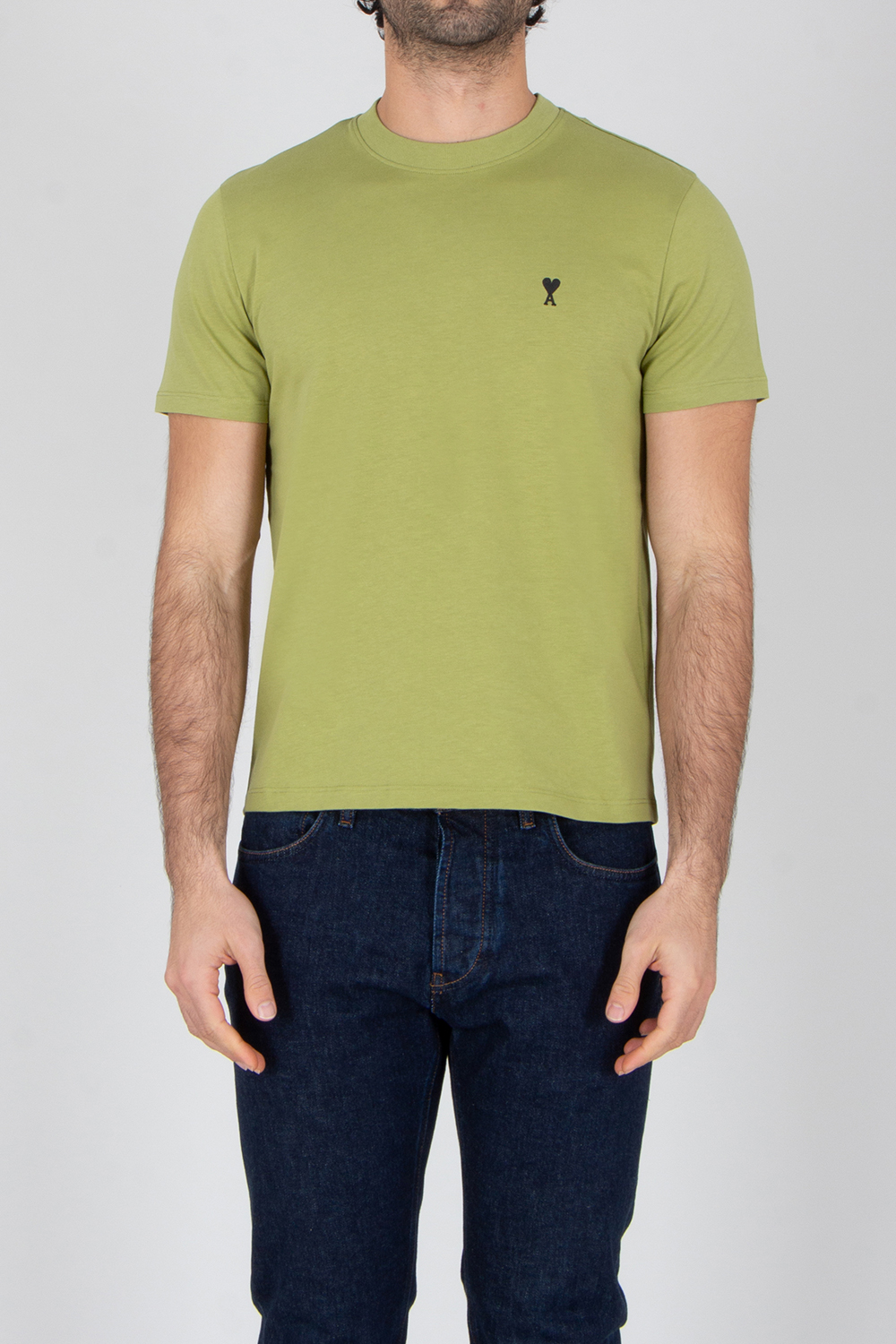 AMI PARIS Classic Fit Ami De Coeur Cotton Jersey T-Shirt