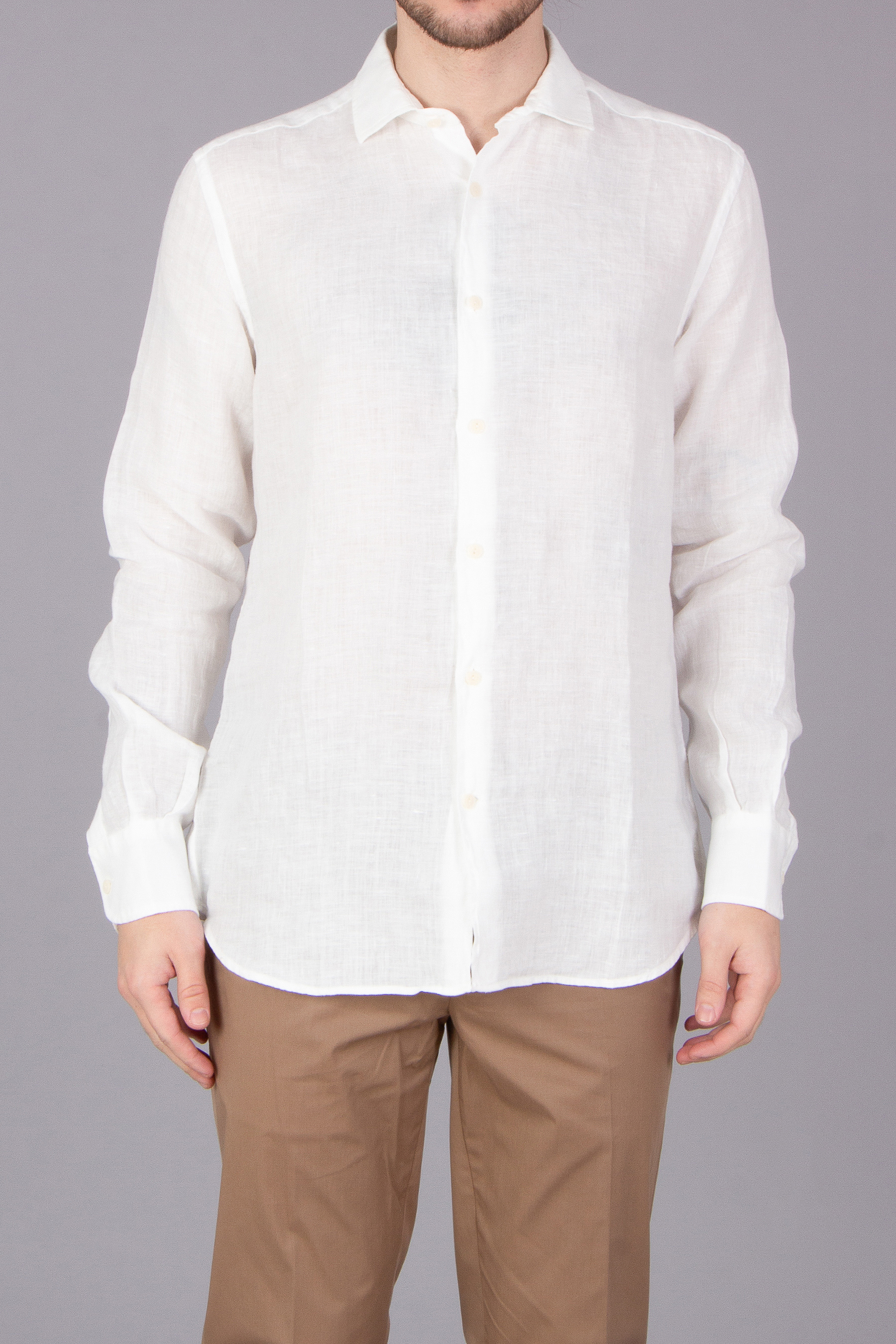MC 2 SAINT BARTH Regular Fit Linen Shirt Pamplona MC 2 SAINT BARTH Regular Fit Linen Shirt Pamplona