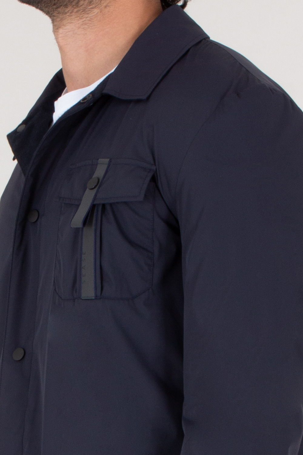 SEAESE Regular Fit Nylon Overshirt