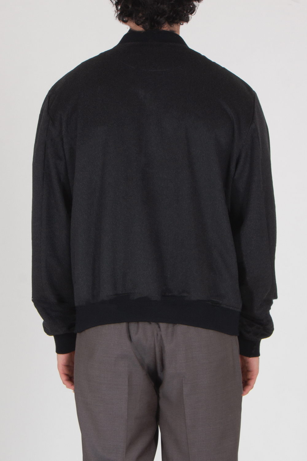 DOLCE & GABBANA Cashmere Bomber Jacket