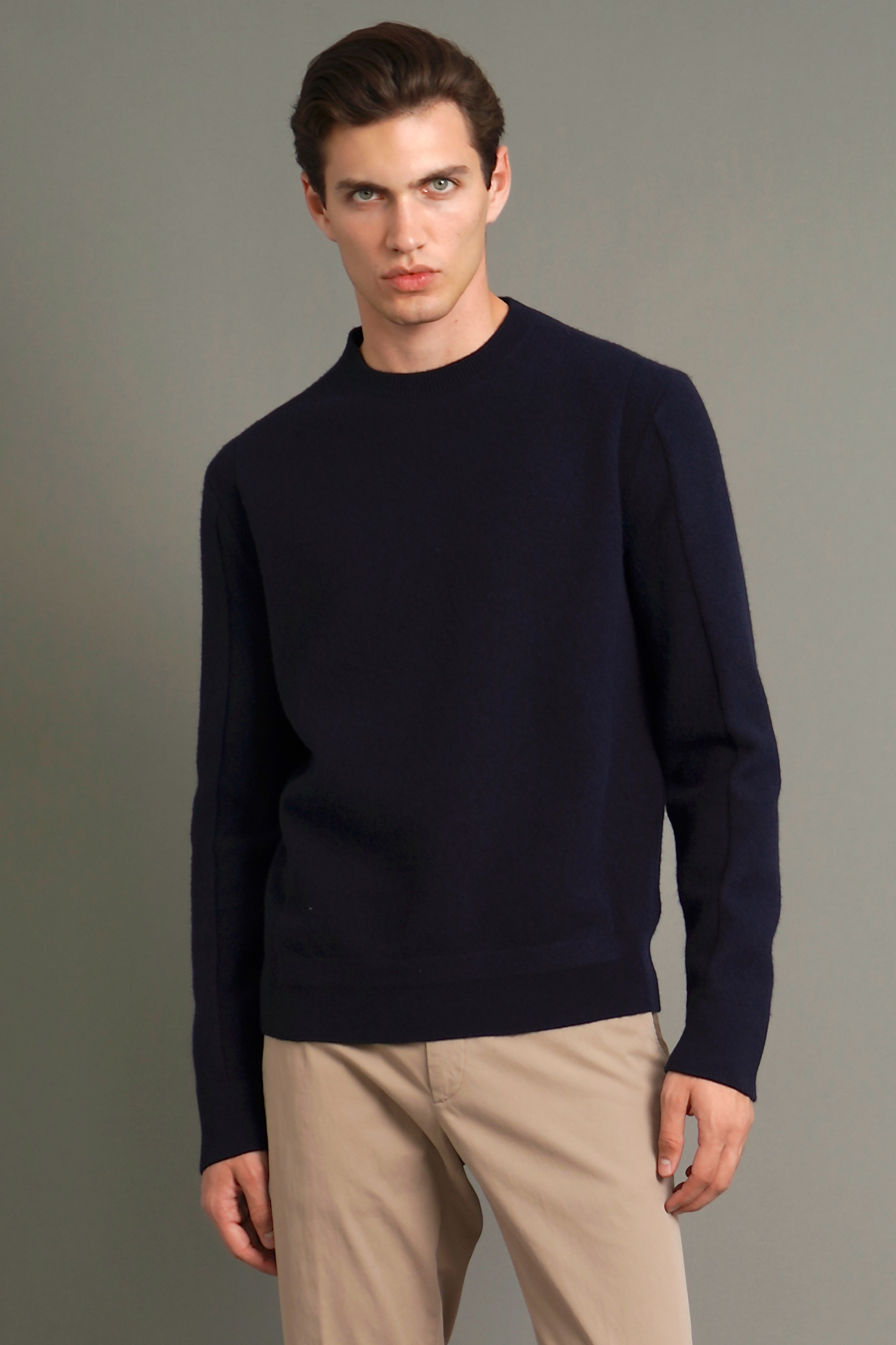 ZEGNA Wool Cashmere Blend Knit Sweater