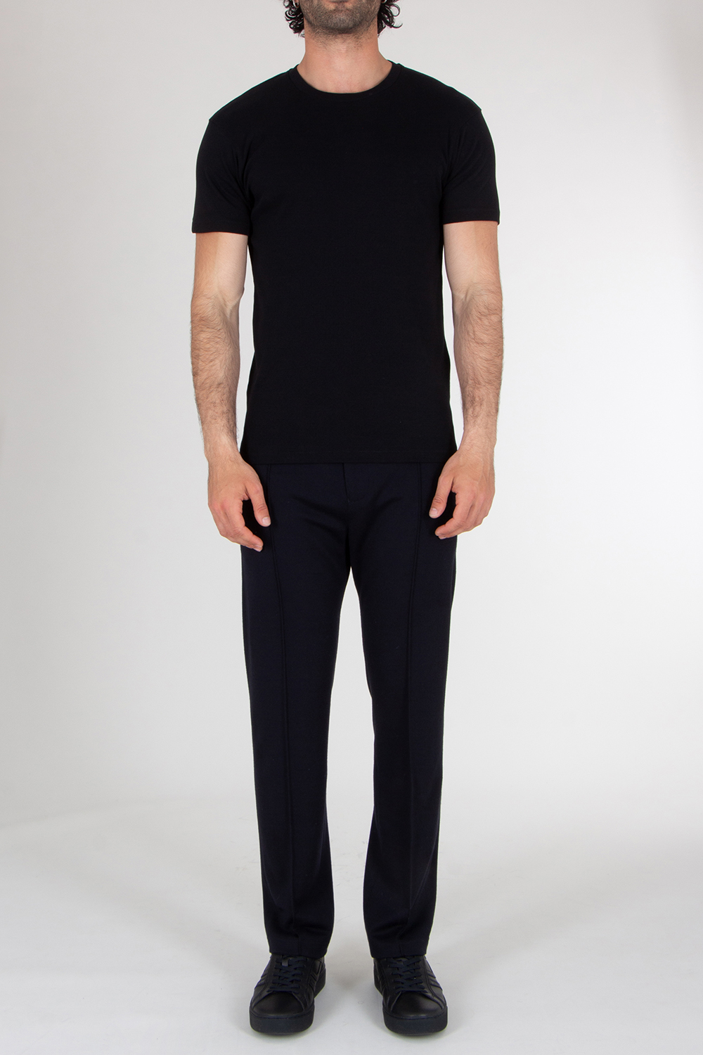 TOM FORD Perforated Ribbed Cotton T-Shirt