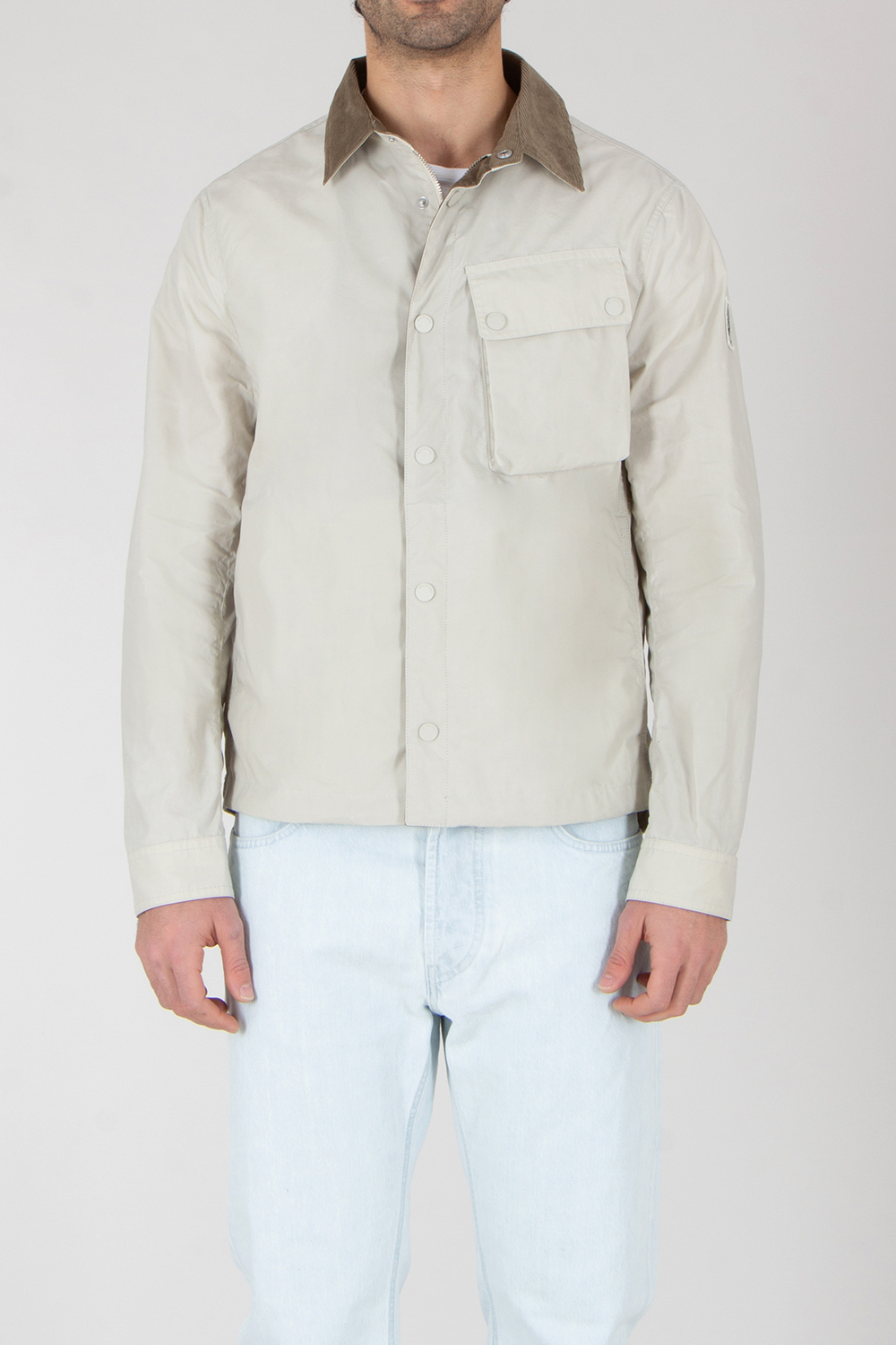 BELSTAFF Regular Fit Dry Waxed Cotton Ground Jacket