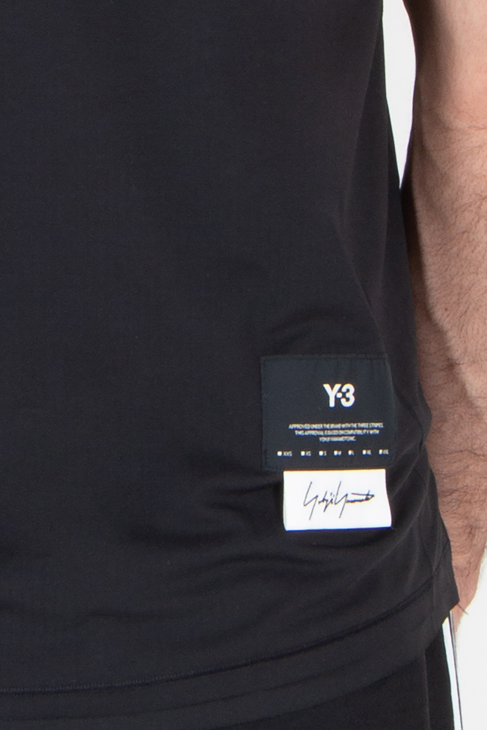 Y-3 Regular Fit Raw Edge Sports T-Shirt 