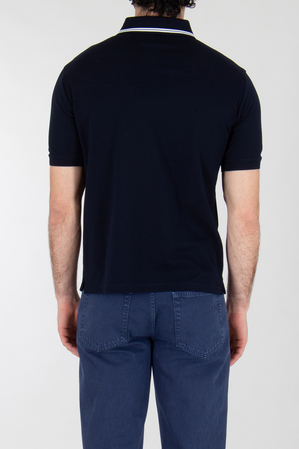 HERNO Regular Fit Cotton Polo Shirt