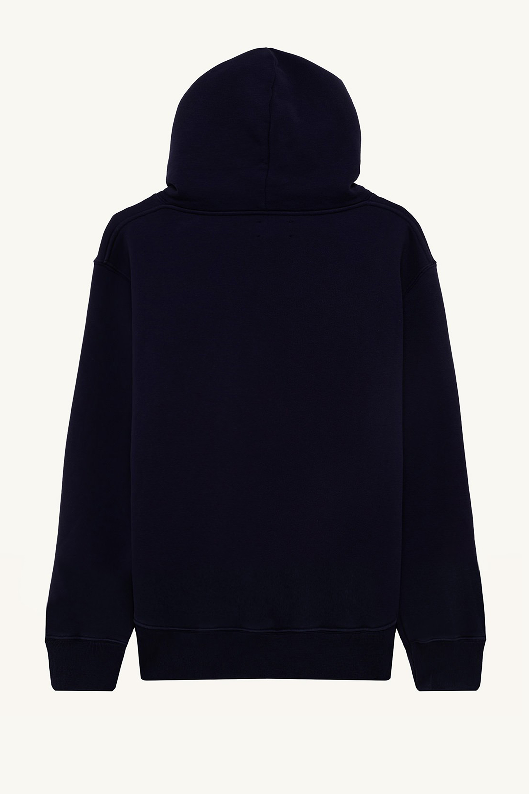 AUTRY Regular Fit Embroidered Cotton Fleece Hoodie AUTRY Regular Fit Embroidered Cotton Fleece Hoodie