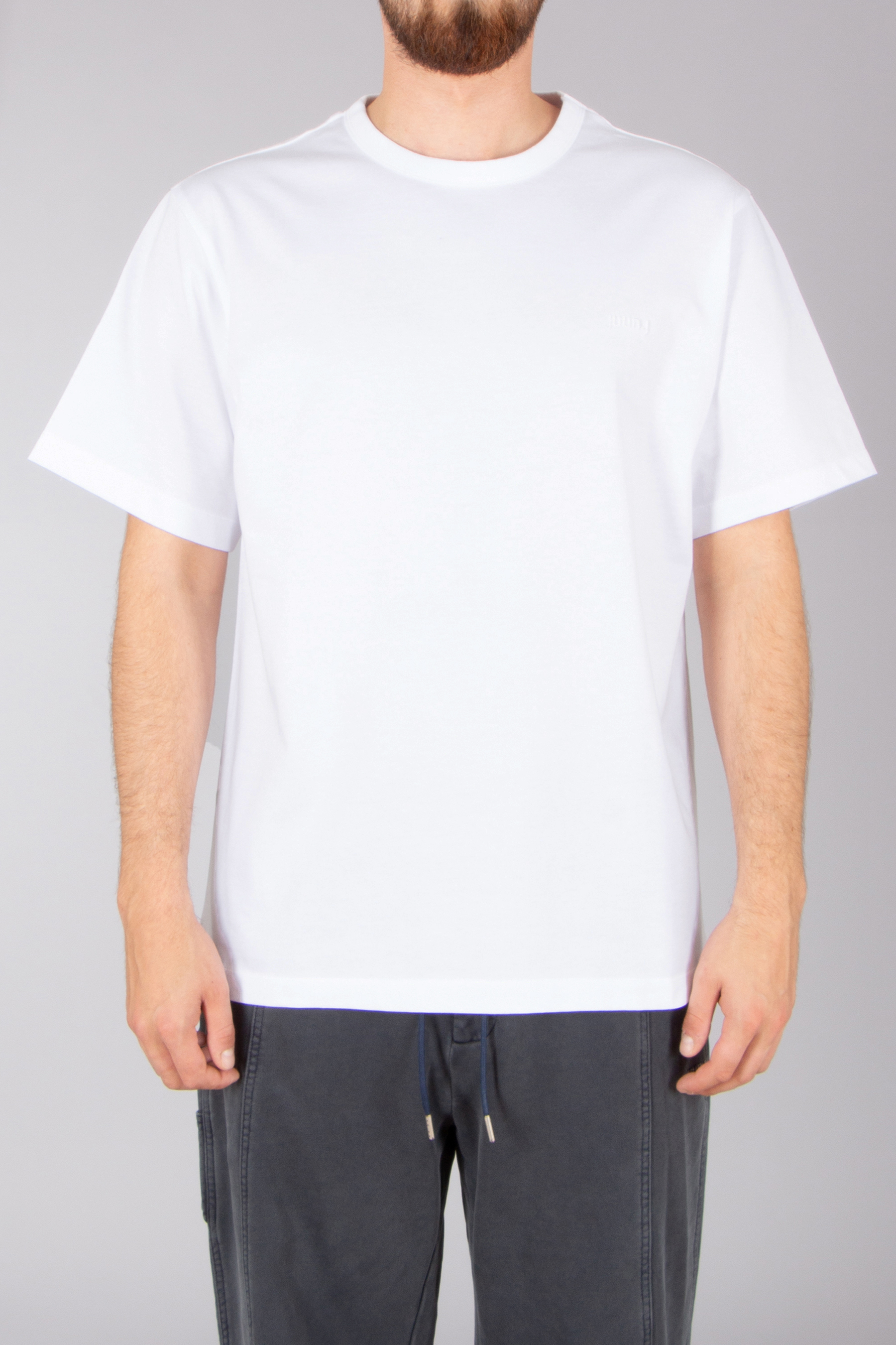 JUUN.J Oversized Kim Keever Flower Base Print Cotton Jersey T-Shirt