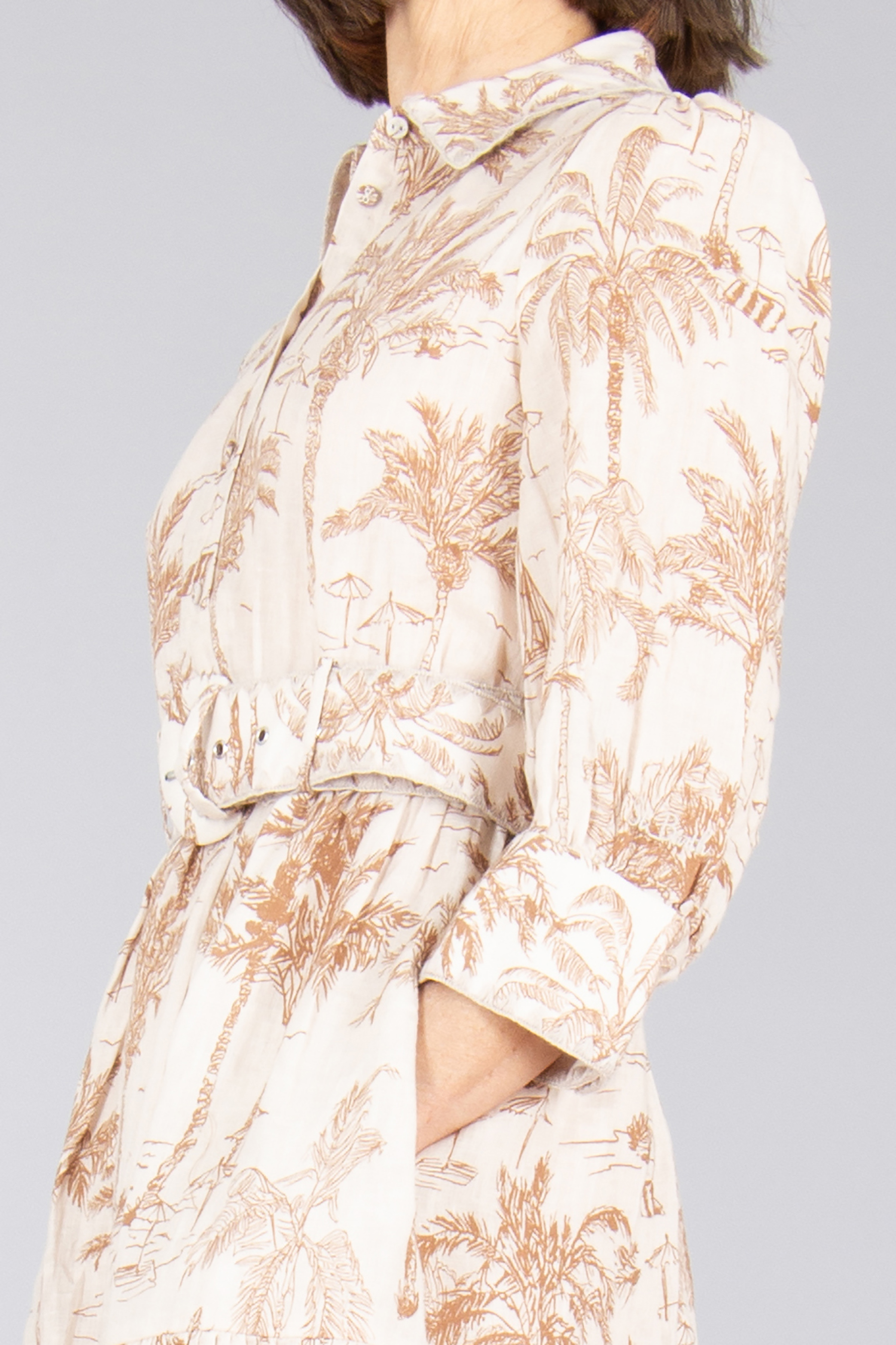 Langarm, Bluse, Mantel, Person, Frau