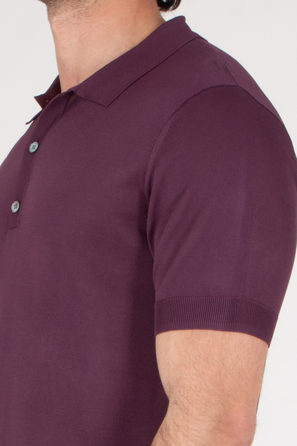 EMPORIO ARMANI Regular Fit Knitted Polo Shirt