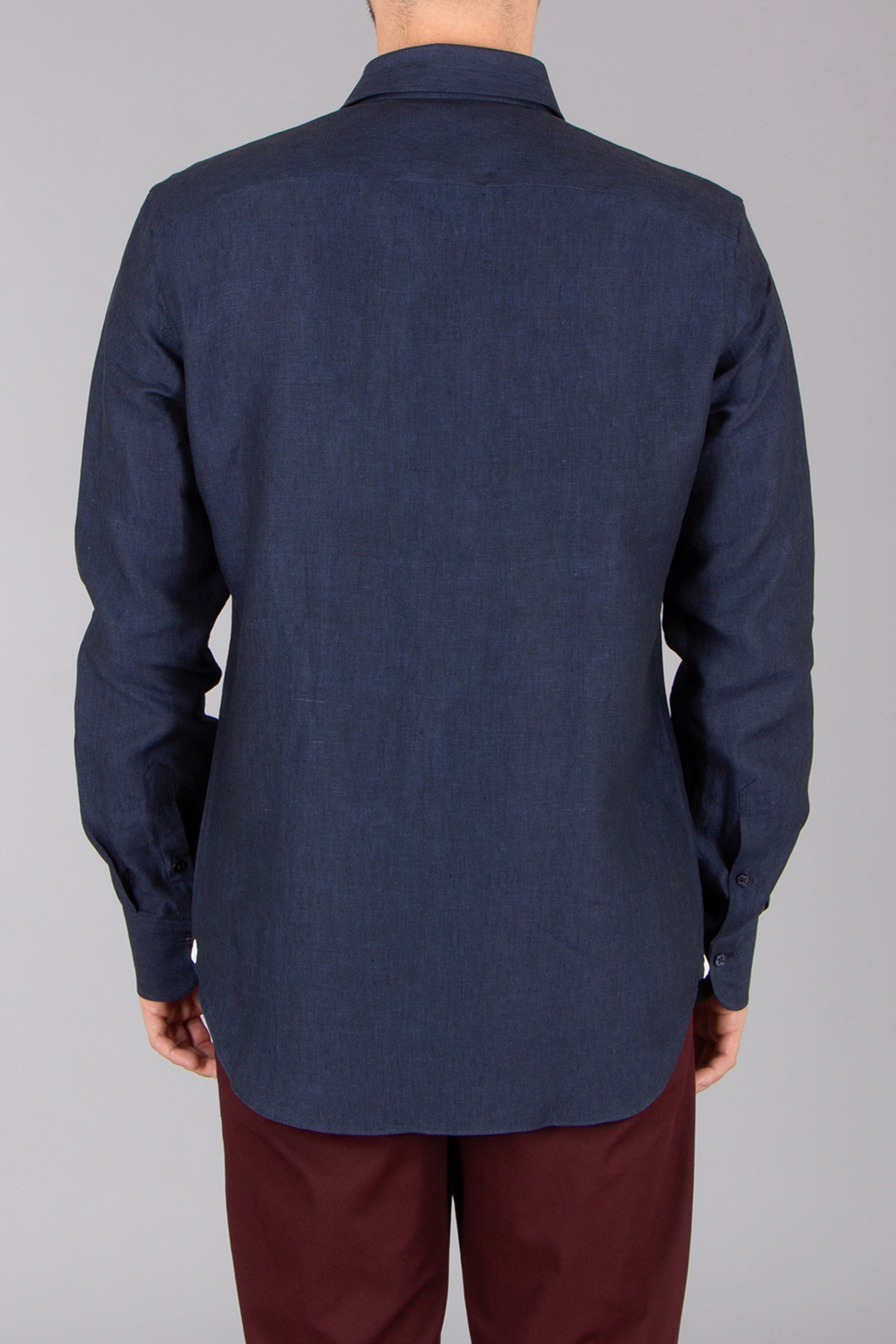 EMANUELE MAFFEIS Regular Fit Linen Shirt Eduardo Vaduz EMANUELE MAFFEIS Regular Fit Linen Shirt Eduardo Vaduz