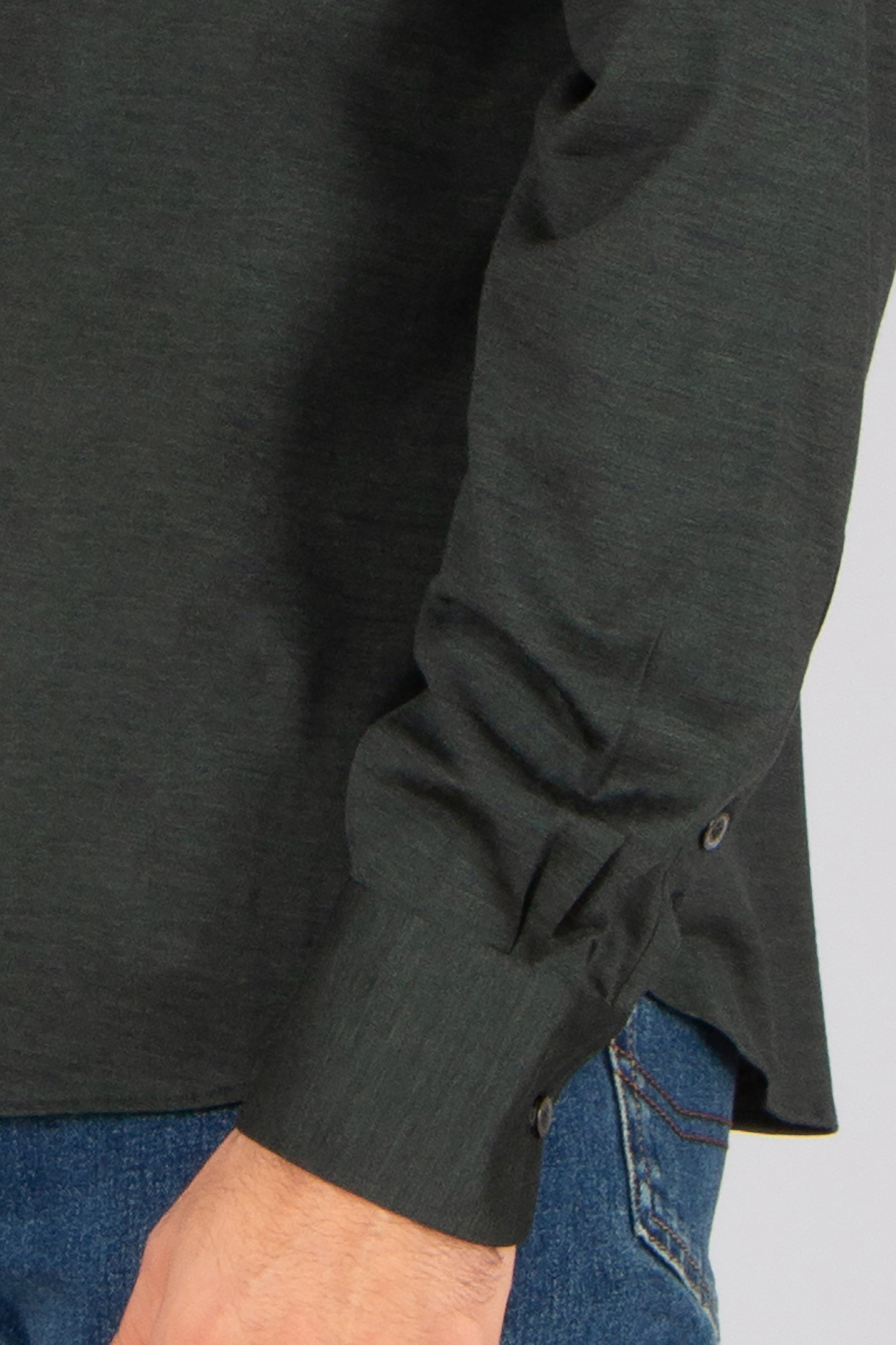 STEFAN BRANDT Slim Fit Super Fine Wool Jersey Shirt Ostin Langarm, Ärmel, Hosen, Blazer, Jeanshose