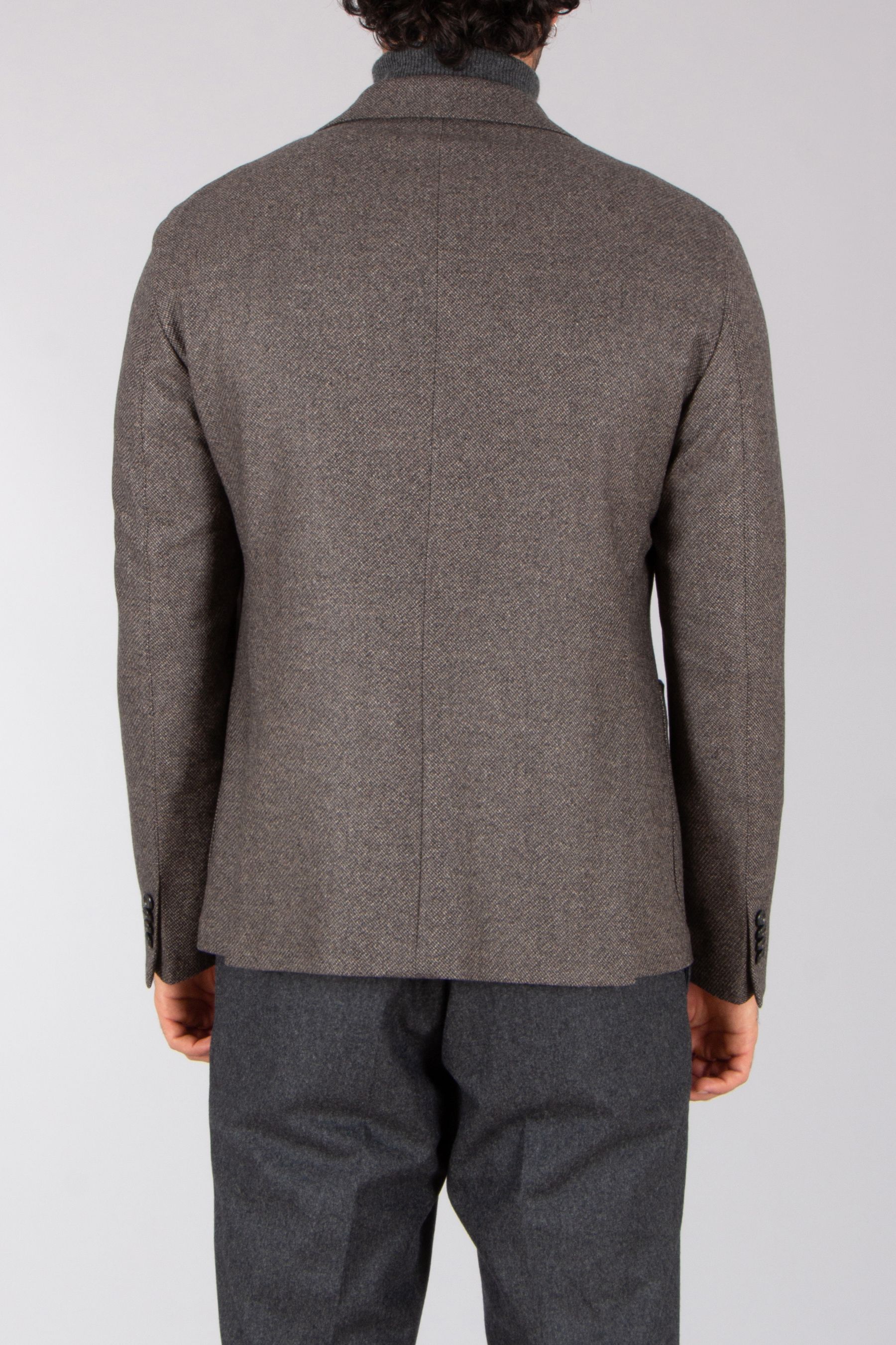 DRESSLER Regular Fit Virgin Wool Tweed Jacket Sawyer Bekleidung, Mantel, Jacke, Blazer, Hosen