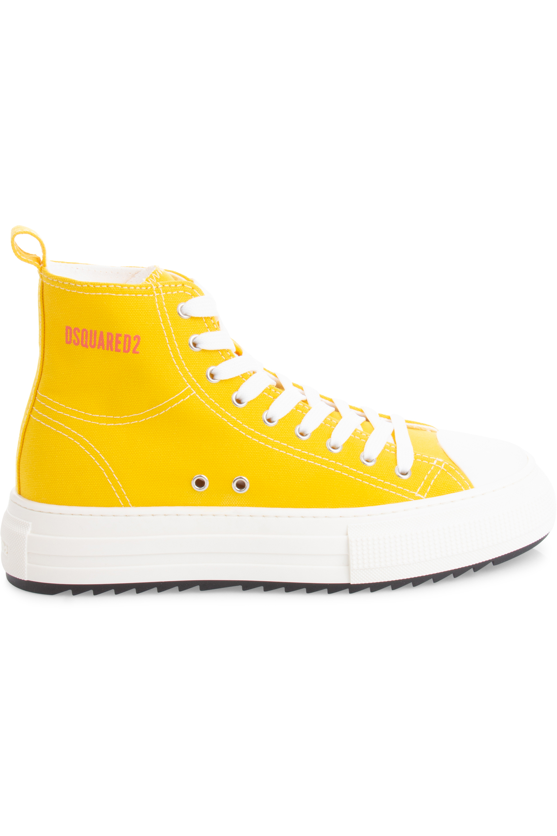 DSQUARED2 High Top Canvas Sneakers Berlin DSQUARED2 High Top Canvas Sneakers Berlin