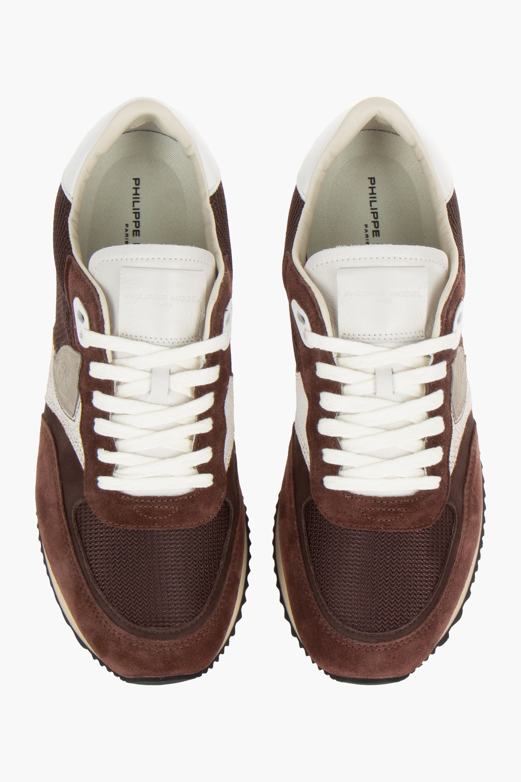 PHILIPPE MODEL Calf Skin-Textile Sneakers Blville