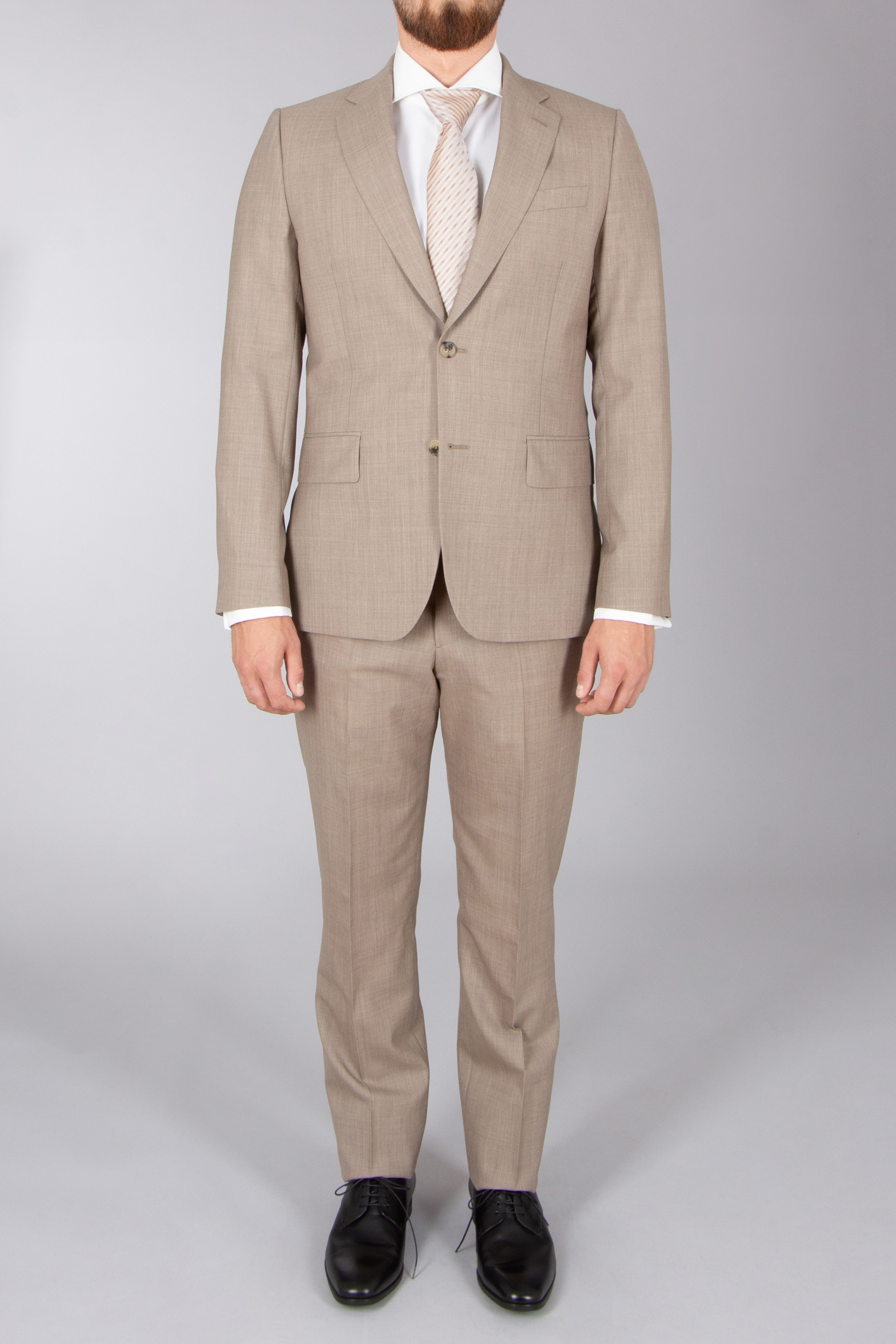 PAUL SMITH Regular Fit Wool Suit The Brierley Formelle Kleidung, Anzug, Leinen, Mann, Person