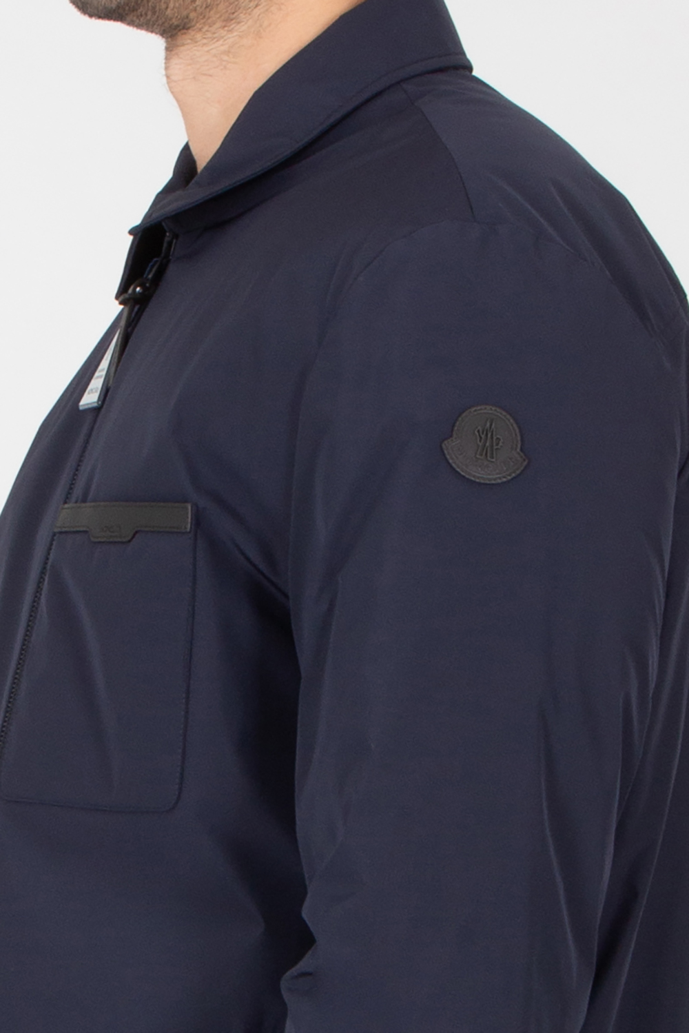 MONCLER Tollymore Regular Fit Aquaflect Light Down Shirt Jacket