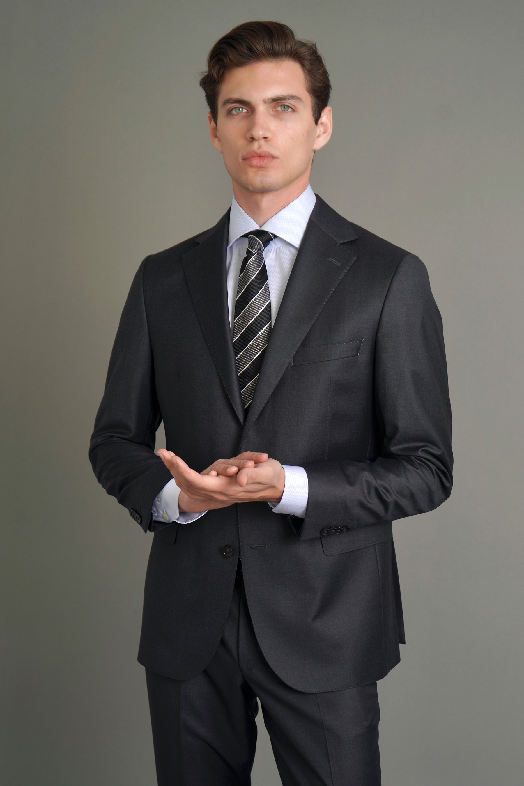 DRESSLER Shaped Fit Virgin Wool Jacket Sean