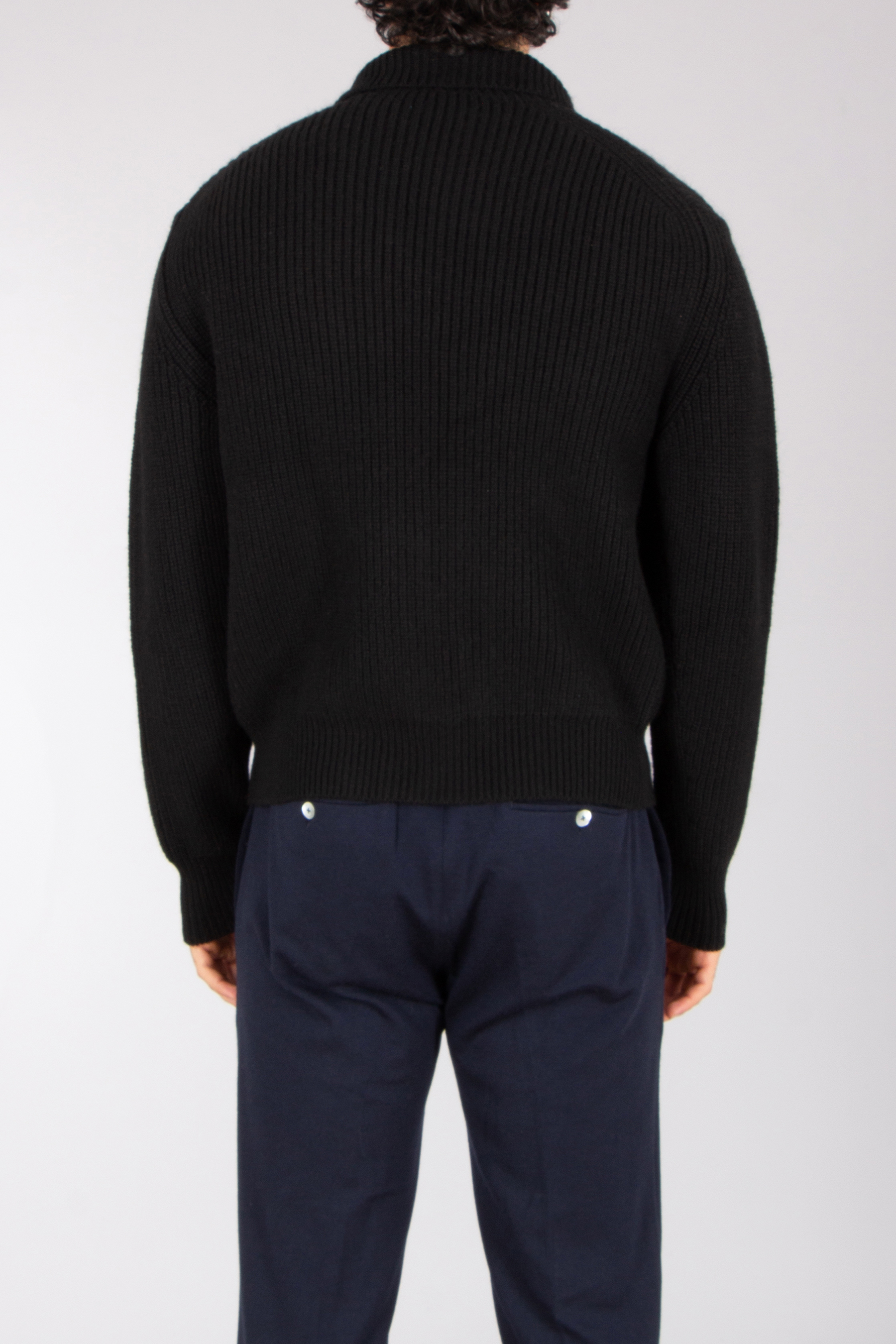 TOM FORD Regular Fit Ribbed Wool-Mohair Blend Zip Cardigan Bekleidung, Strickwaren, Pullover