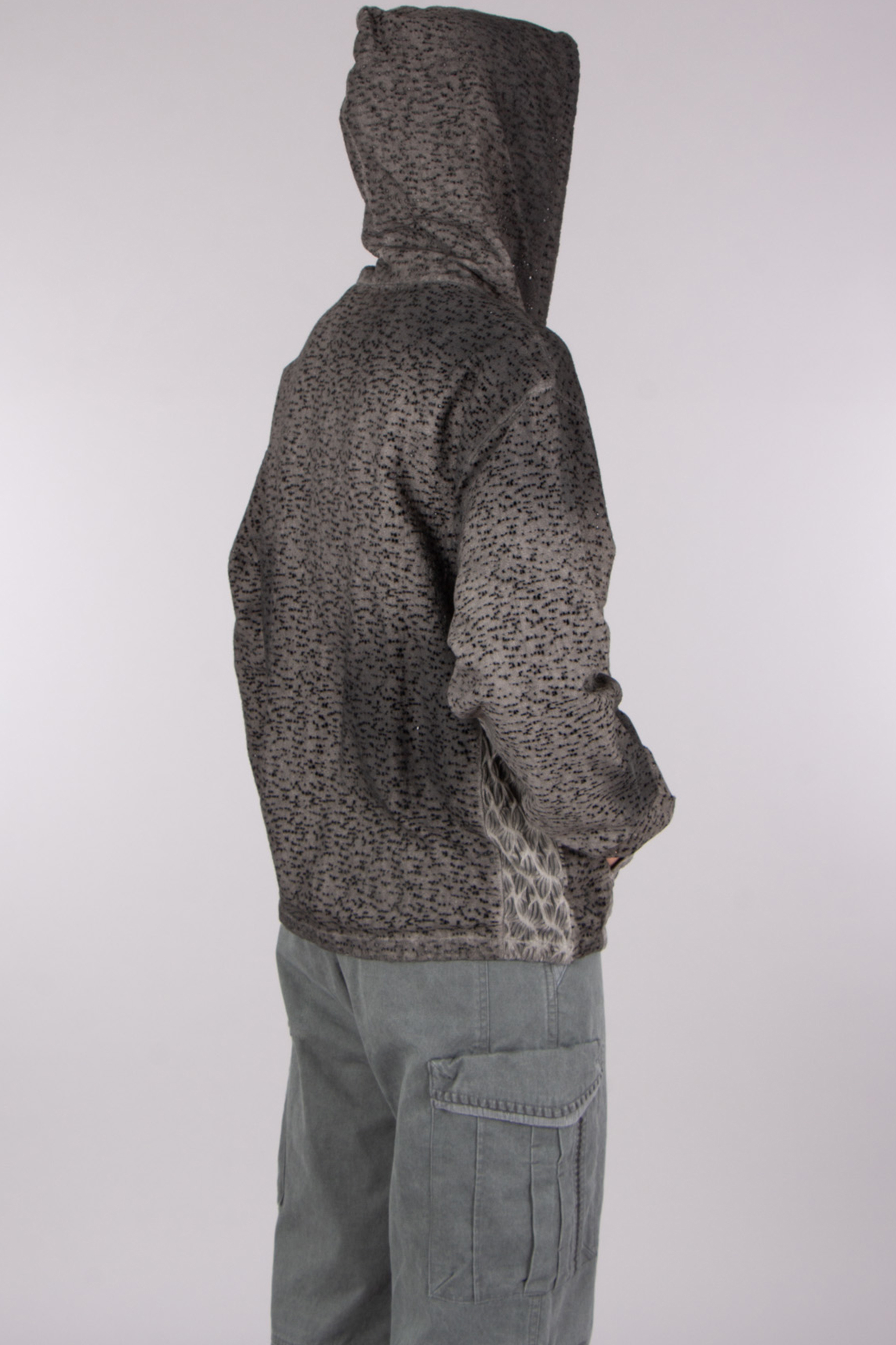 XLIM Relaxed Fit Garment Luna Dyed Cotton Blend Zip-Up Hoodie XLIM Relaxed Fit Garment Luna Dyed Cotton Blend Zip-Up Hoodie