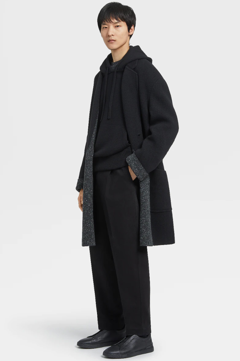 ZEGNA Oasi Cashmere Knit Hoodie