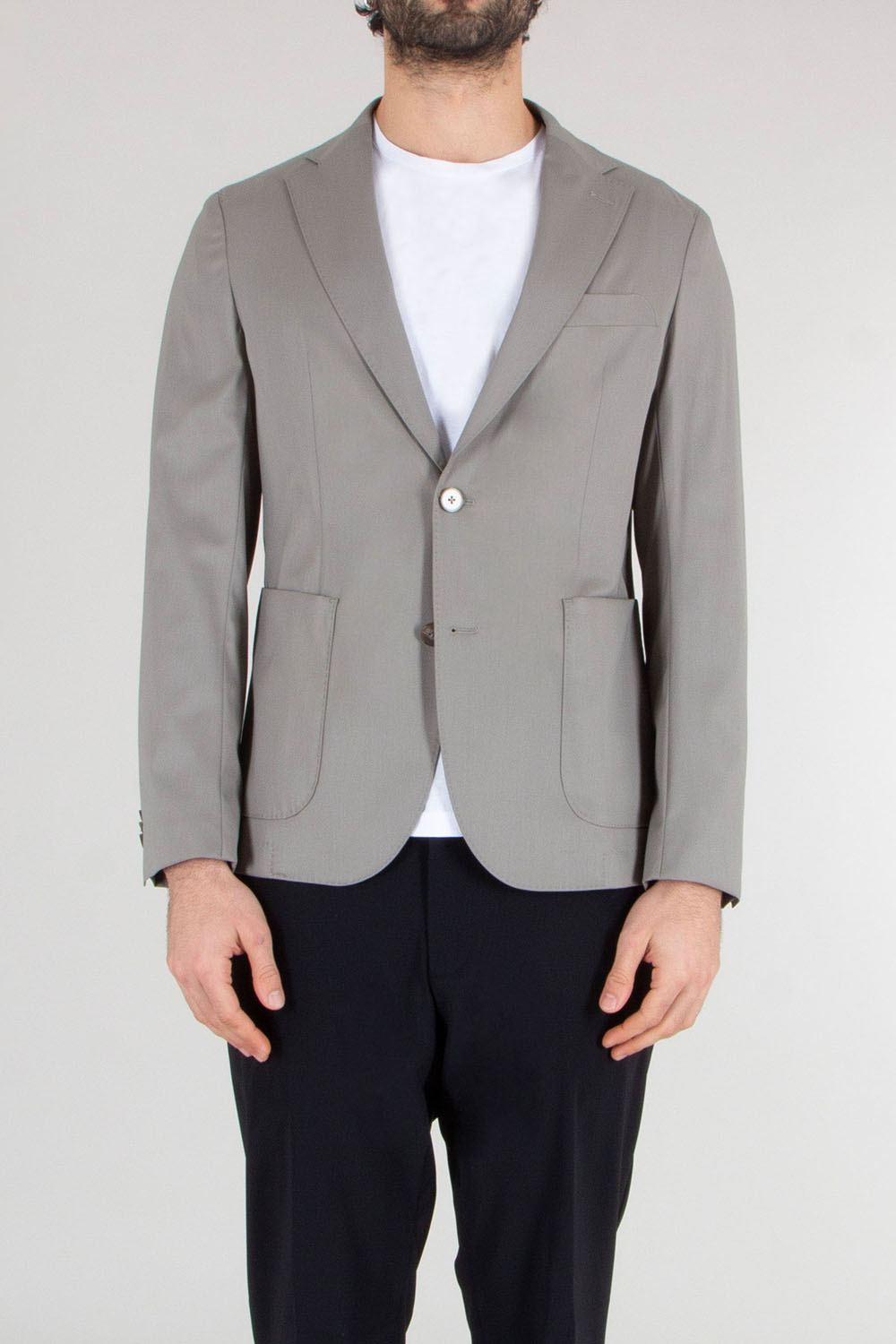 BOSS Slim Fit Virgin Wool-Nylon Stretch Jacket C-Hanry