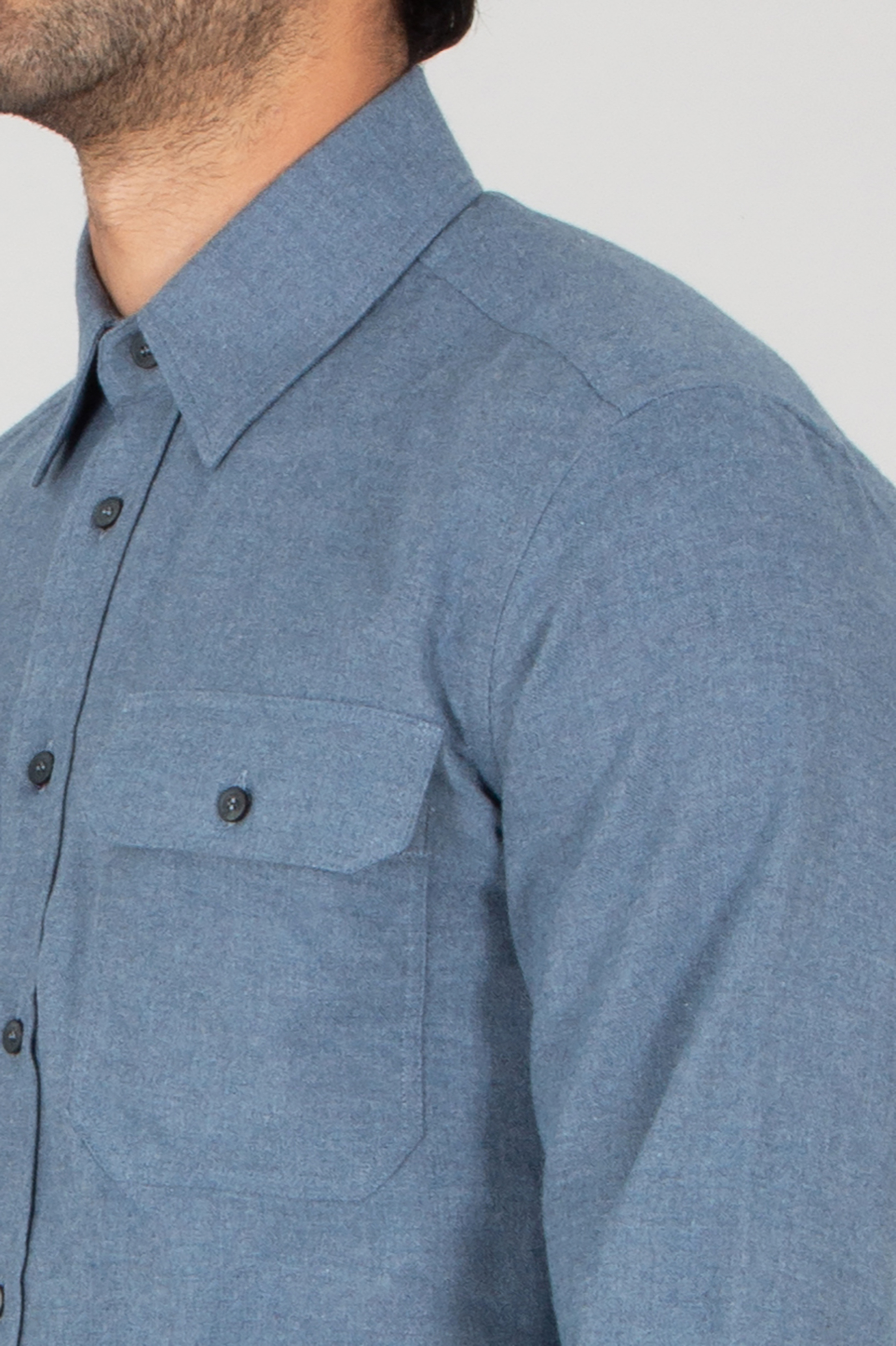 Hemd, Hosen, Langarm, Jeans, Mantel