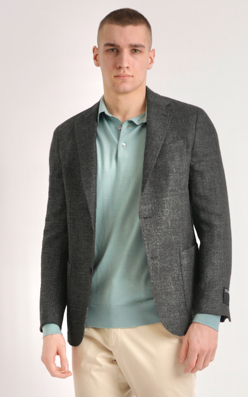 ZEGNA Wool-Linen Jacket