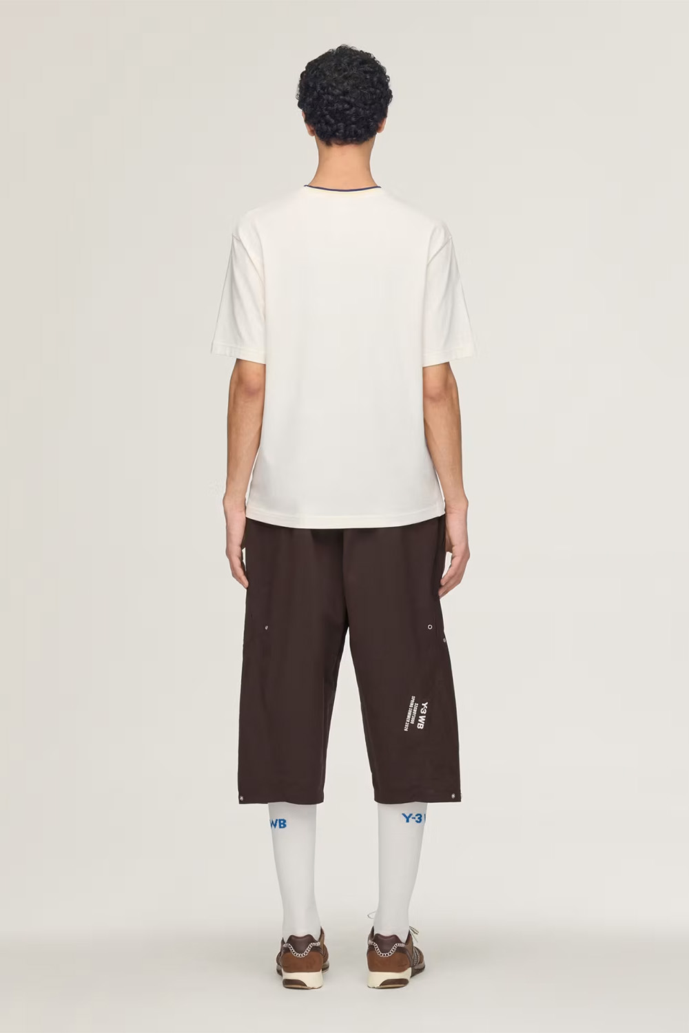 Y-3 x Wales Bonner Tonal Tiger Motif T-Shirt