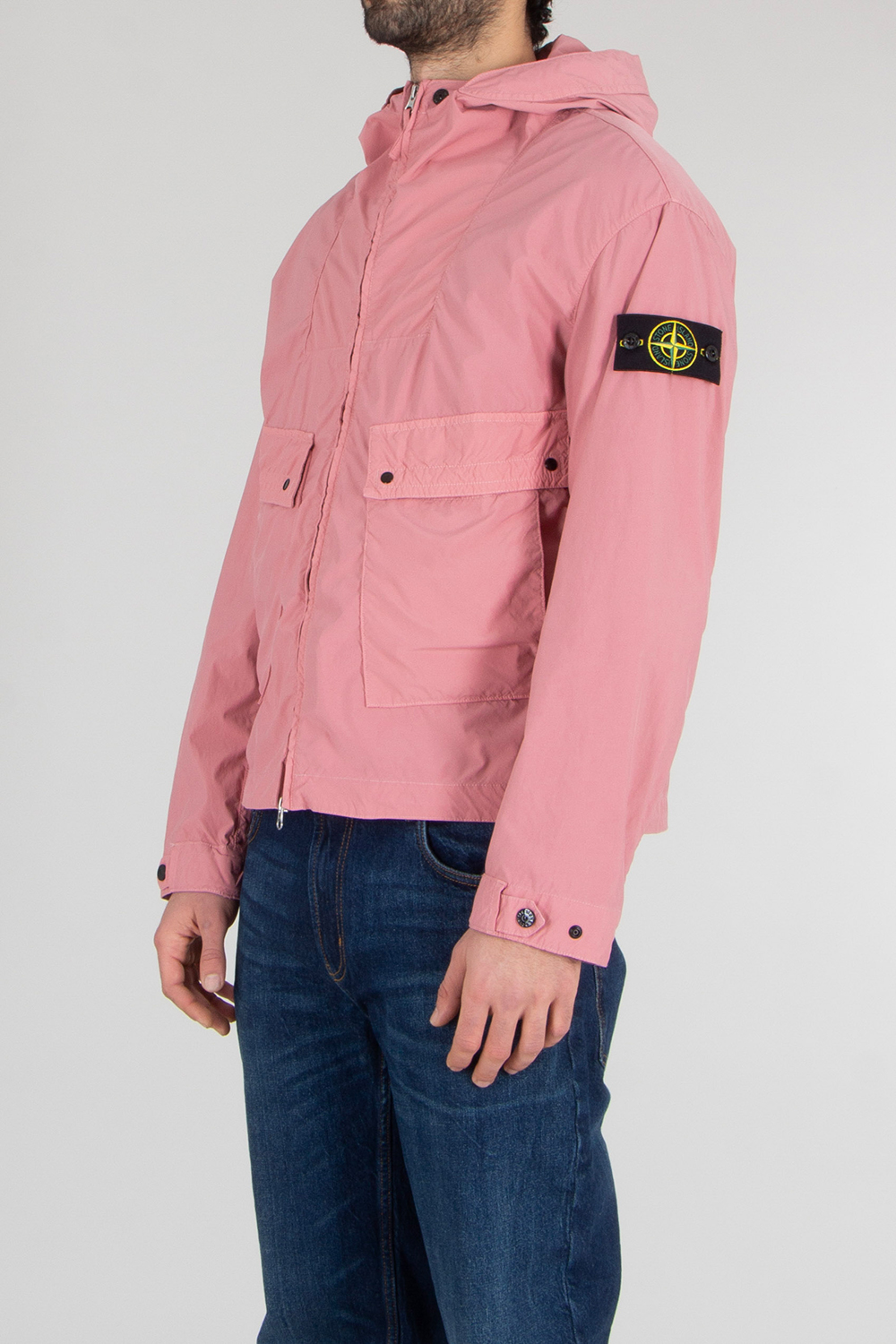 STONE ISLAND Regular Fit Light Compact Touch Poly-TC Jacket