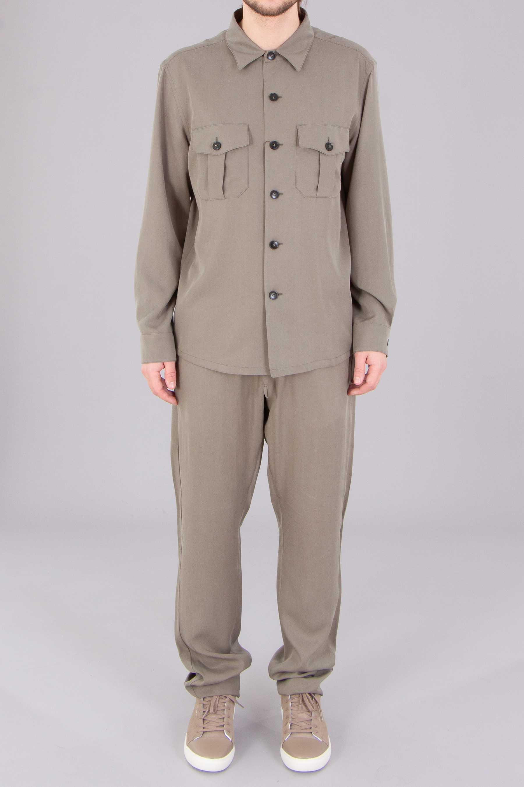 CANALI Regular Fit Lyocell Pants CANALI Regular Fit Lyocell Pants