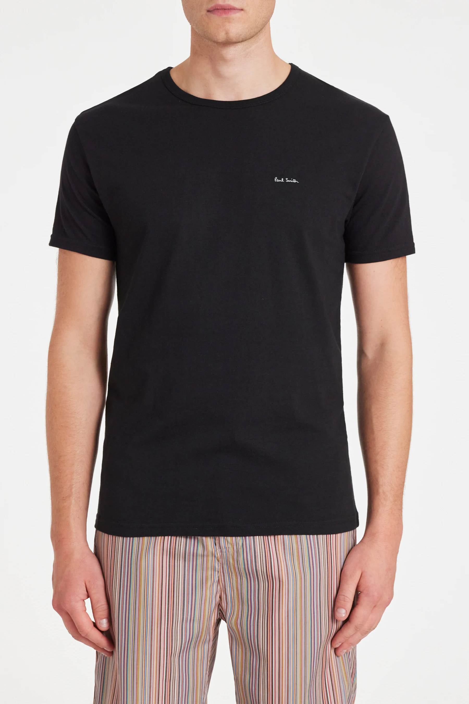 PAUL SMITH 3-Pack Organic Cotton Logo Lounge T-Shirts PAUL SMITH 3-Pack Organic Cotton Logo Lounge T-Shirts