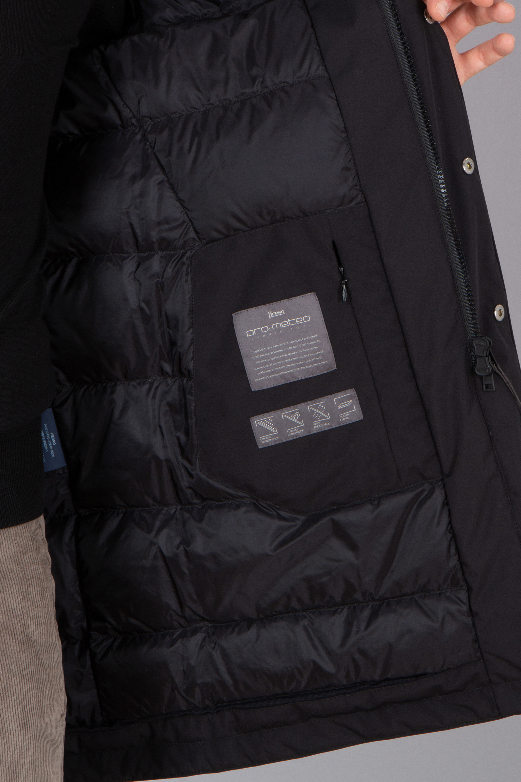 HERNO Regular Fit Pro Meteo Down Coat Bekleidung, Mantel, Jacke, Weste, Rettungsweste