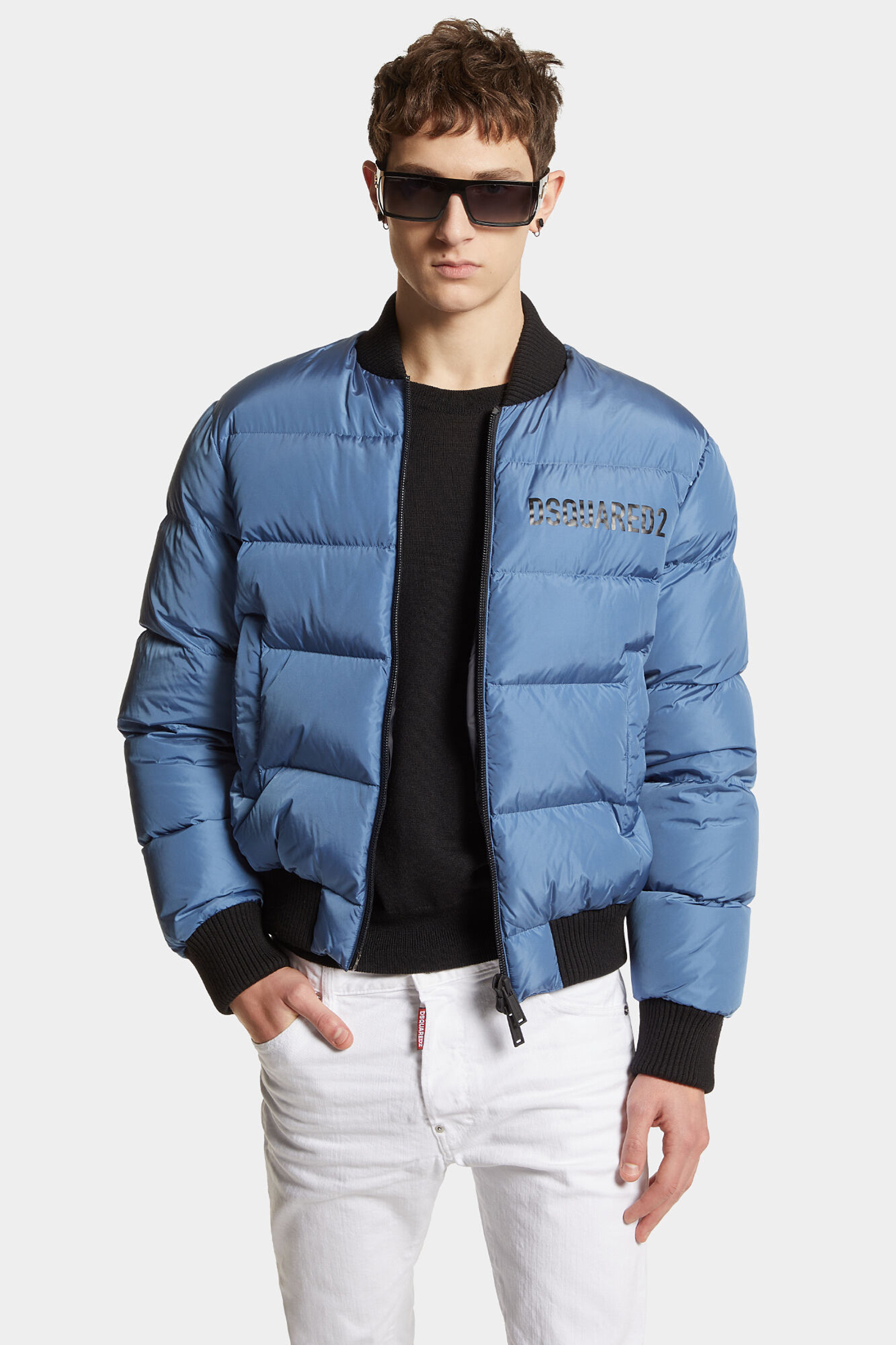 DSQUARED2 Nylon Puffer Bomber DSQUARED2 Nylon Puffer Bomber