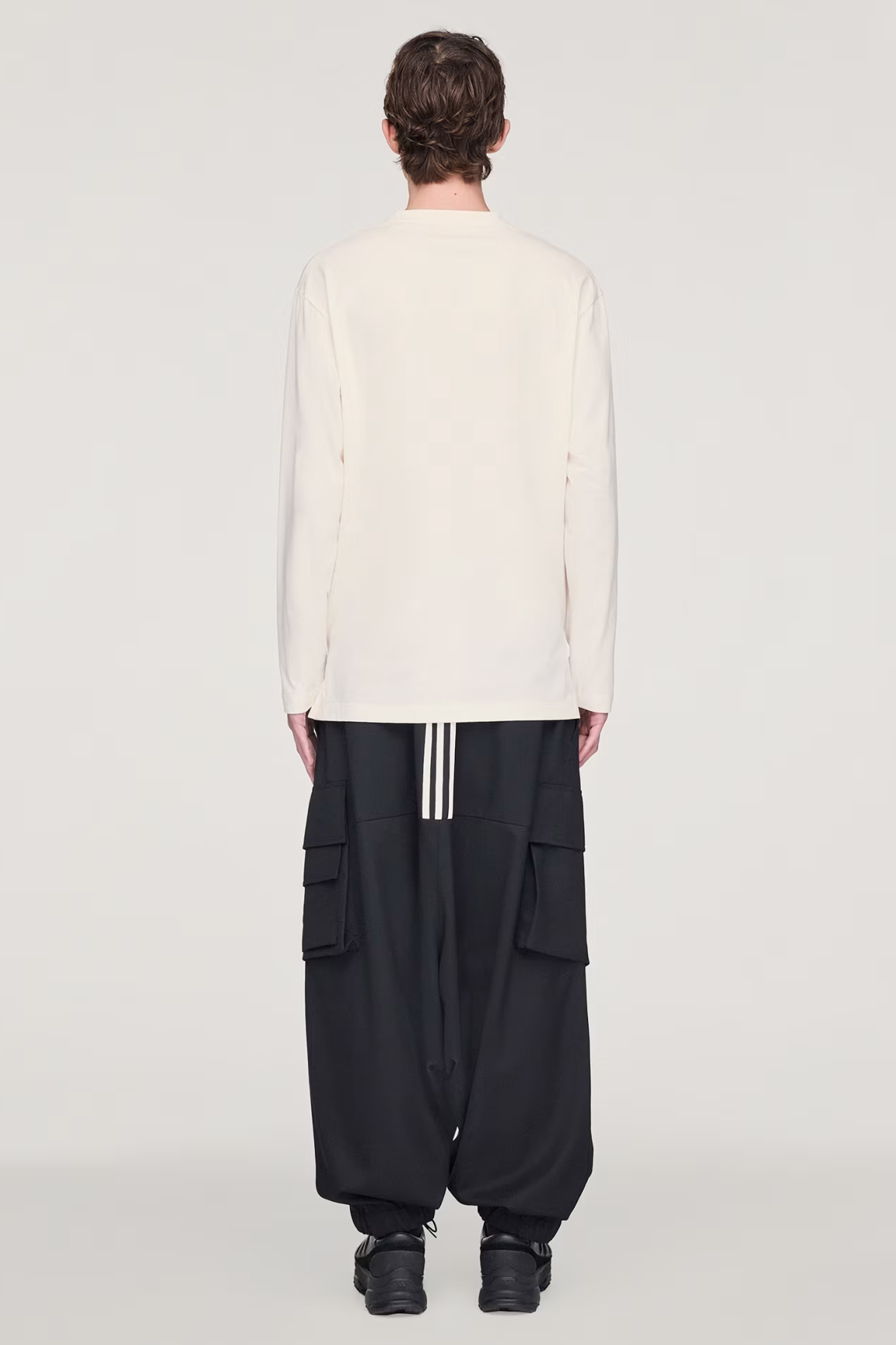 Langarm, Hosen, Mantel, Mann, Person