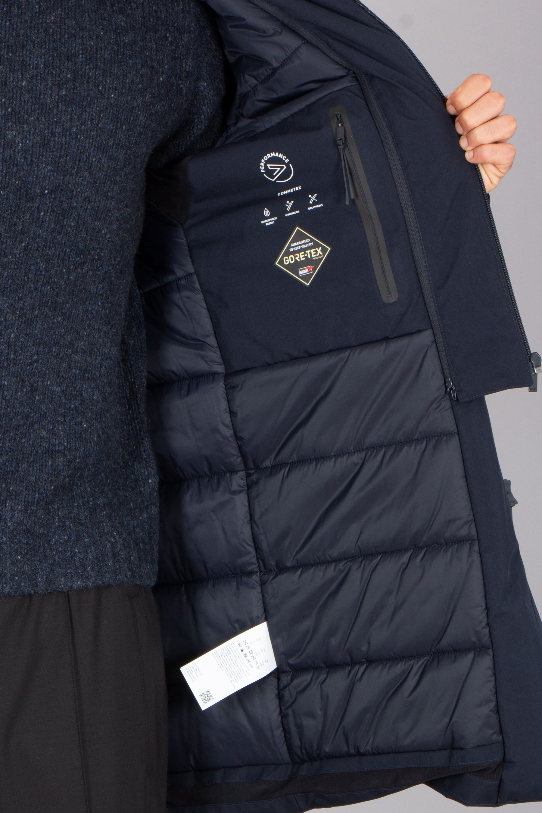 BOSS Regular Fit 2-in-1 Gore-Tex Coat P-Jared Bekleidung, Mantel, Weste, Jacke, Rettungsweste
