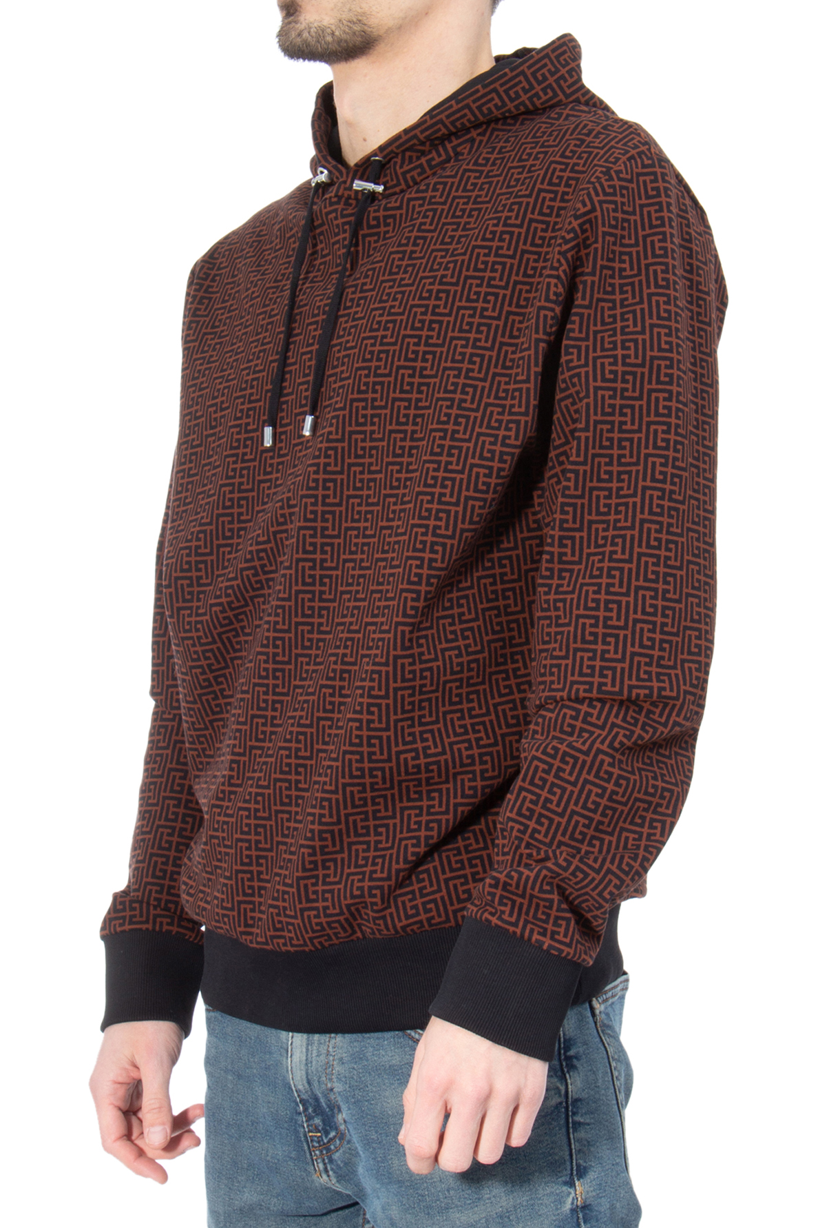 BALMAIN Hoodie With Monogram
