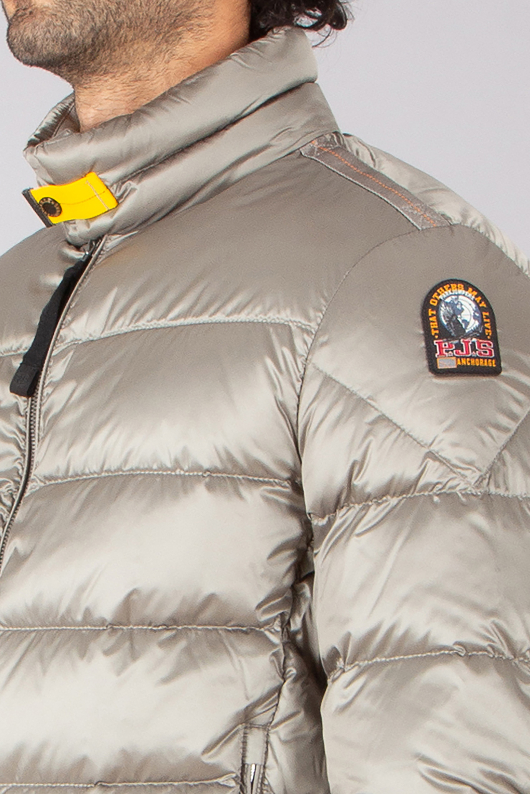 PARAJUMPERS Regular Fit Nylon Blend Twill Down Jacket Dillon Bekleidung, Mantel, Jacke