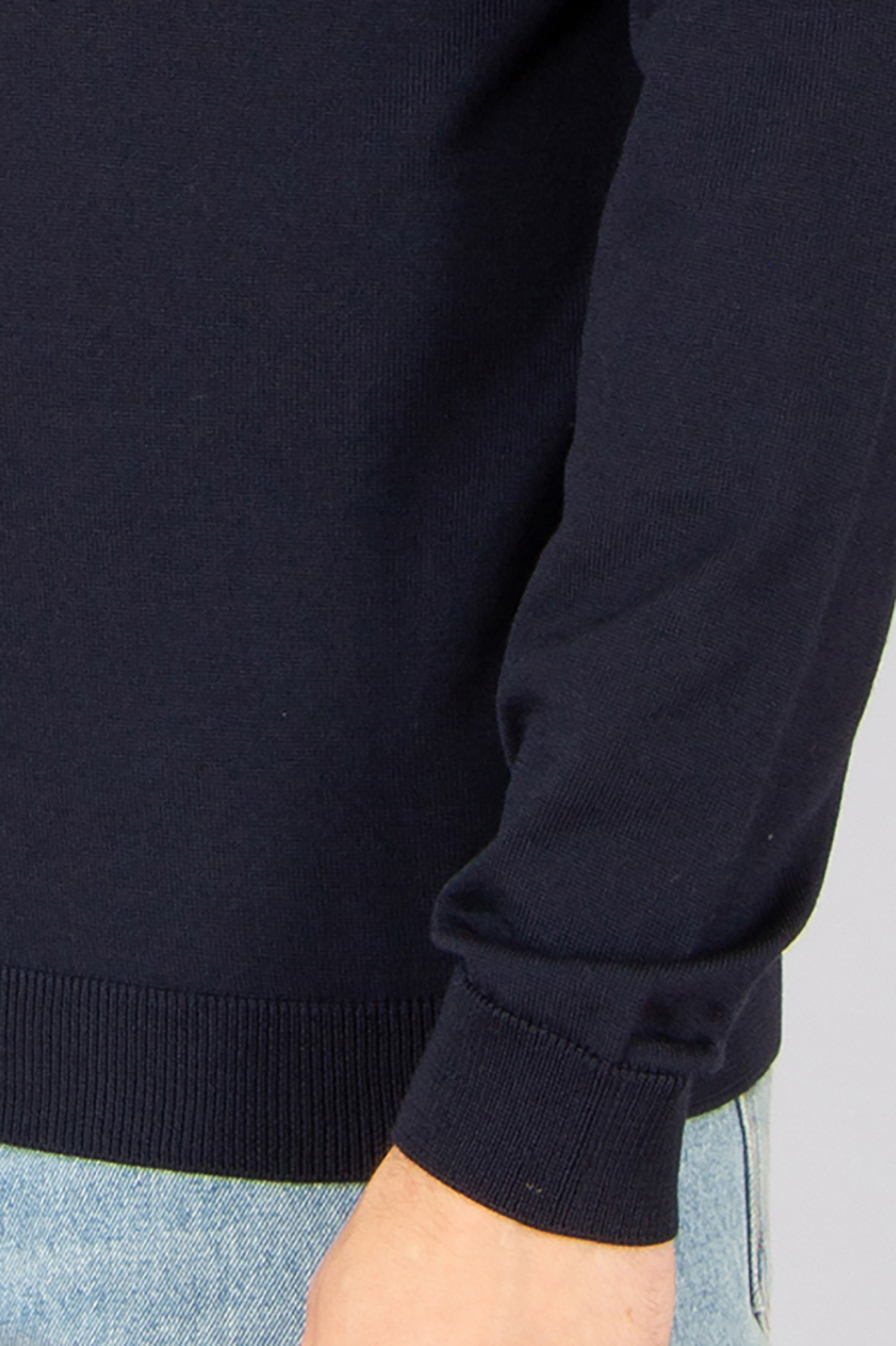 ROBERTO COLLINA Regular Fit Extra-Fine Wool Crew Neck Sweater Langarm, Ärmel, Strickwaren, Pullover, Hosen