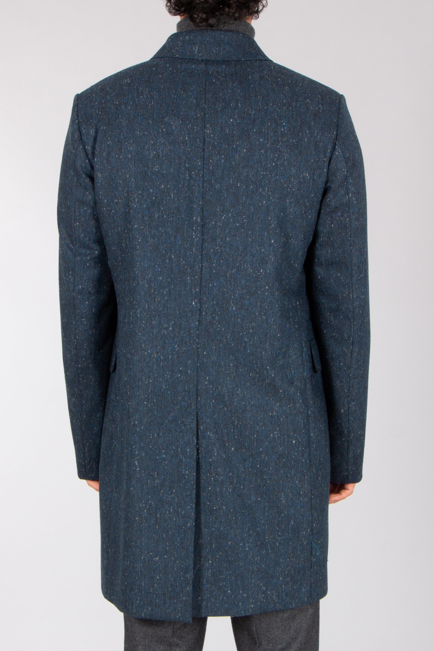 PAUL SMITH Slim Fit Wool Epsom Coat Bekleidung, Mantel, Jacke, Blazer