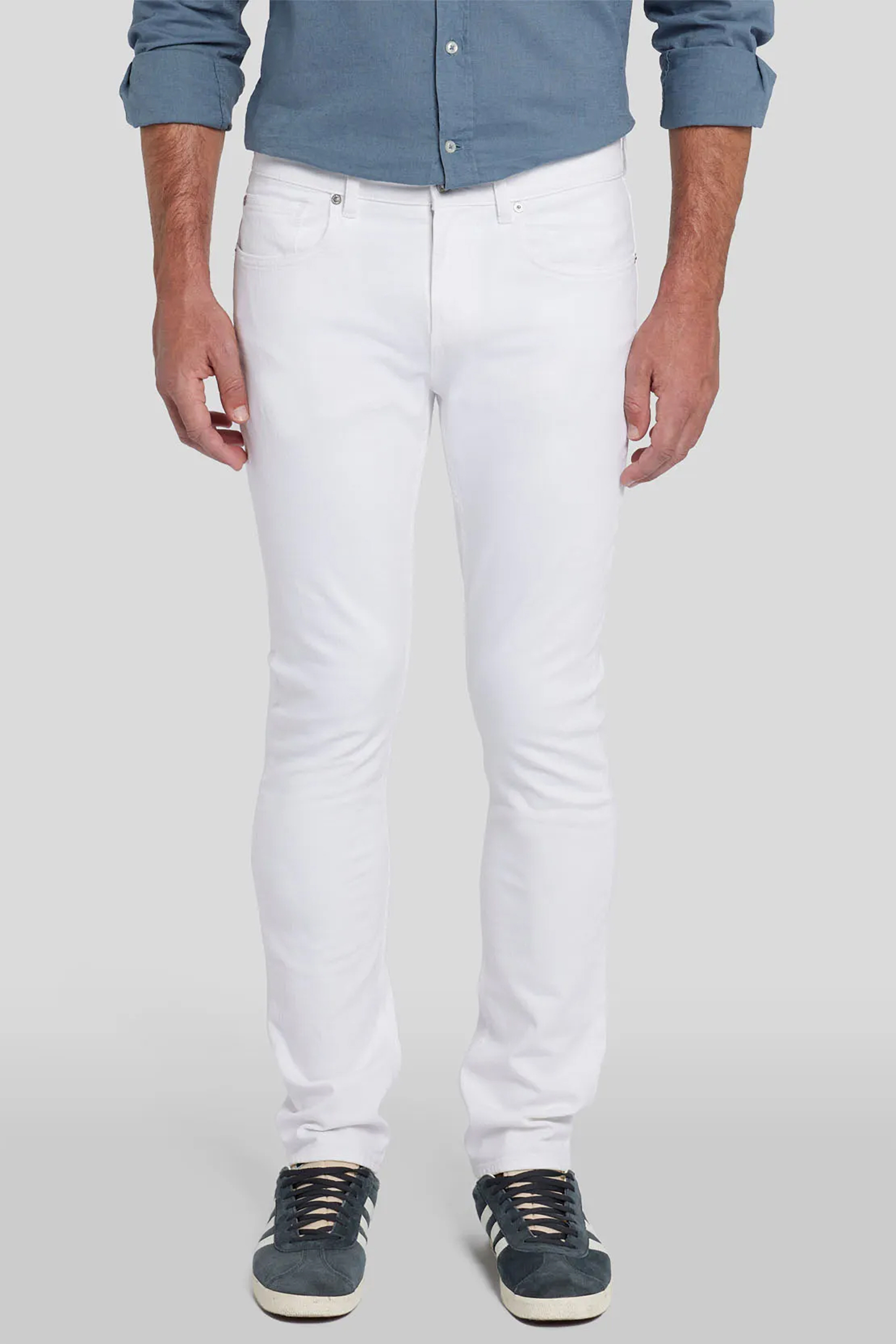 7 FOR ALL MANKIND Cotton Stretch Jeans The Straight 