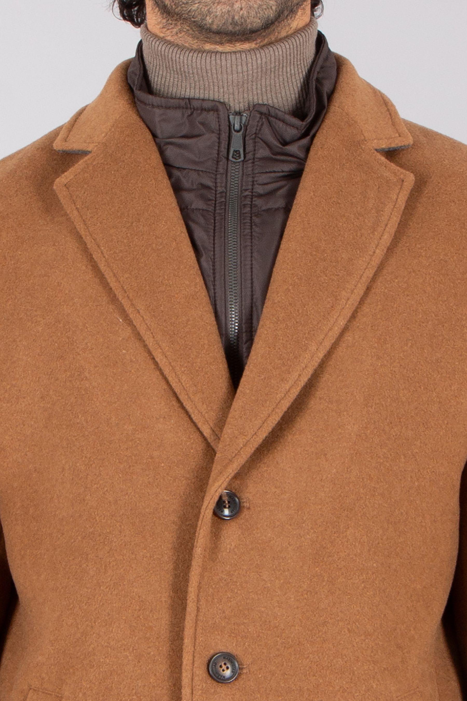 MAXIMILIAN Regular Fit 2-in-1 Wool Blend Coat Garrett Bekleidung, Mantel, Jacke