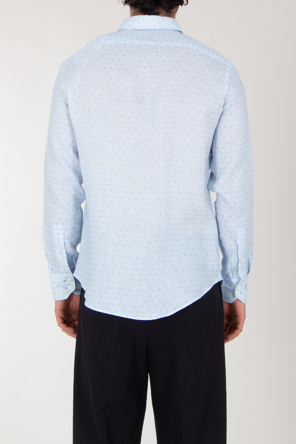 VAN LAACK Patterned Linen Shirt Retin