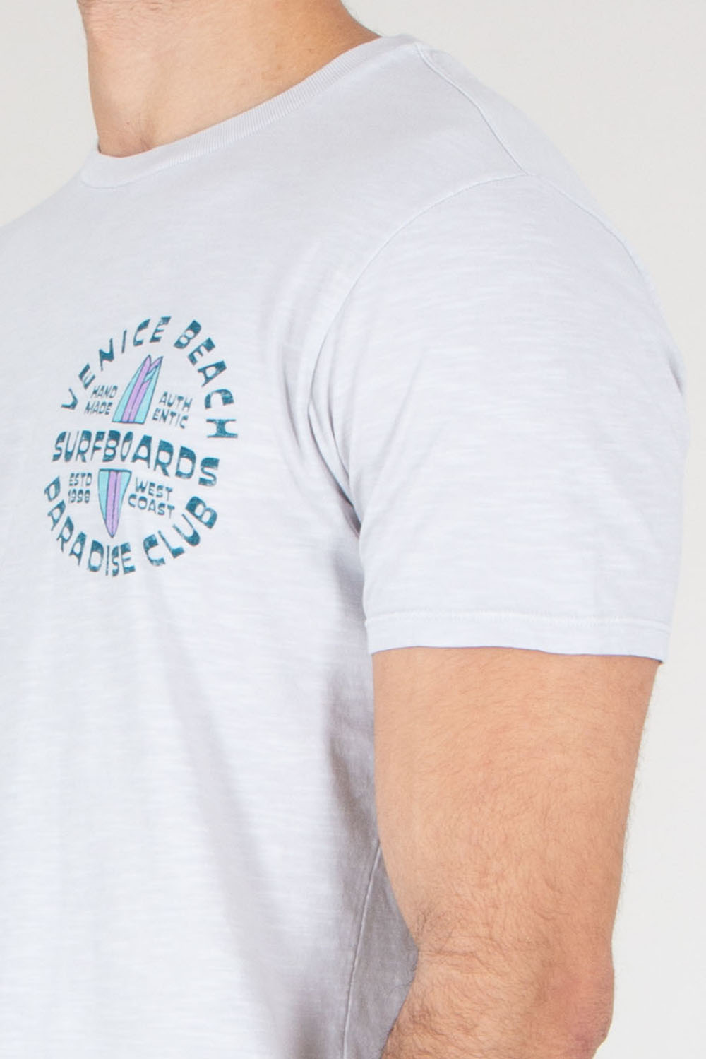 BOWERY NYC Regular Fit Graphic Print Cotton Jersey T-Shirt