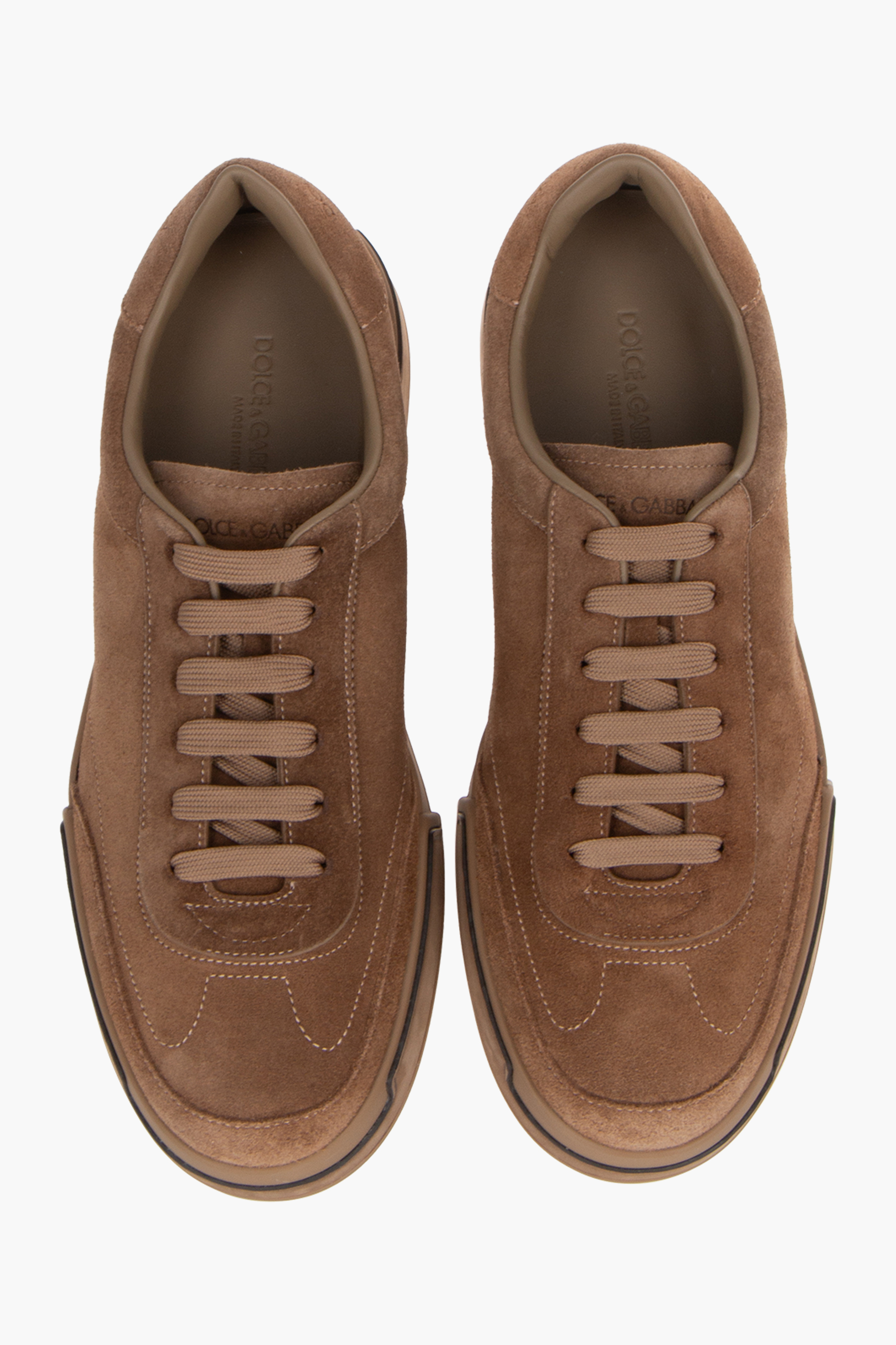 DOLCE & GABBANA 
Portofino Light Suede Sneakers