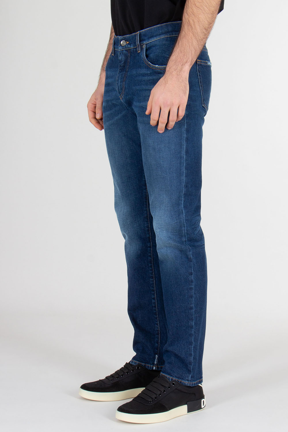 DOLCE & GABBANA Slim Fit Cotton Stretch Denim Jeans