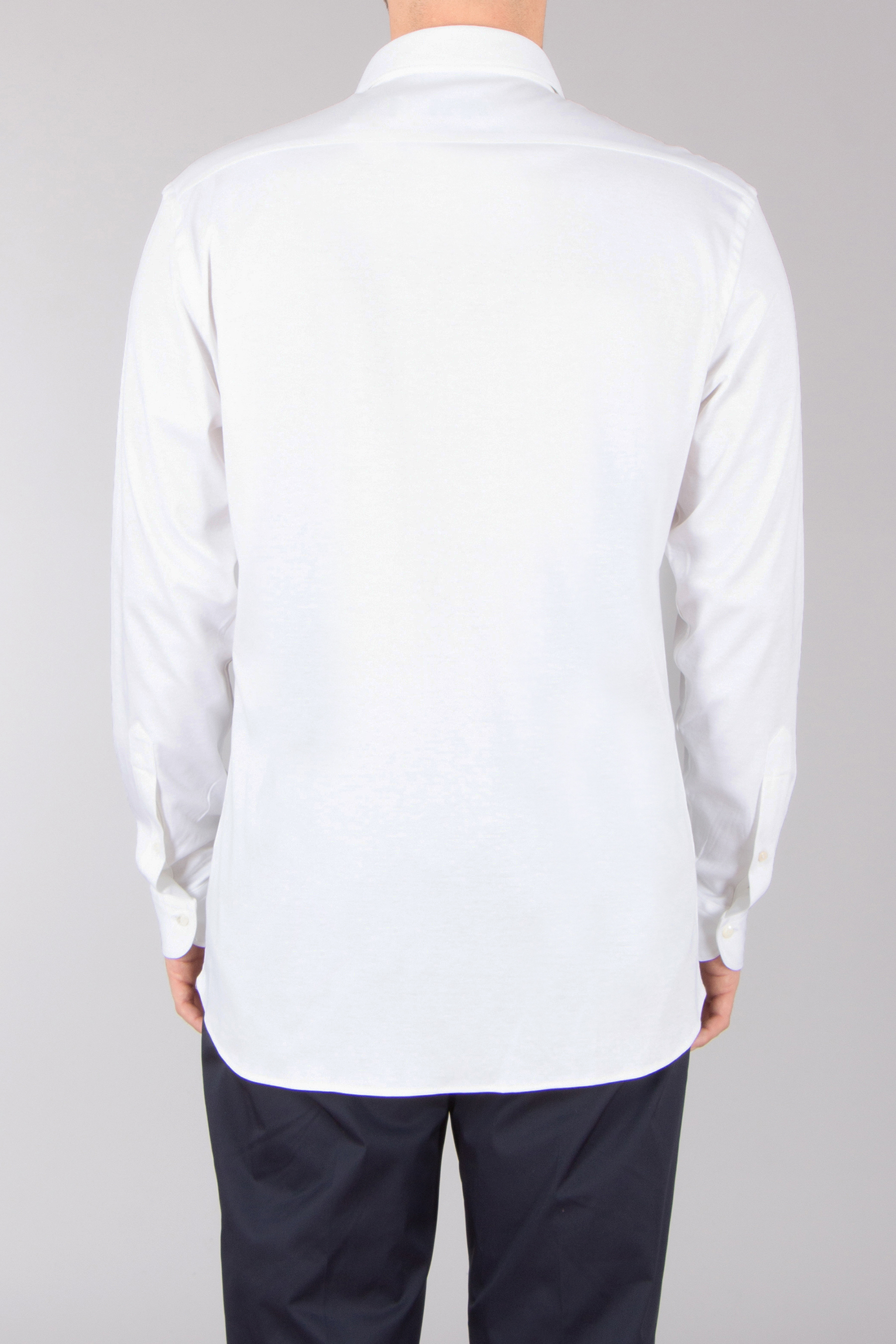 VAN LAACK Tailor Fit Swiss Cotton Jersey Shirt Per-L Langarm, Ärmel, Hemd, Mantel, Laborkittel